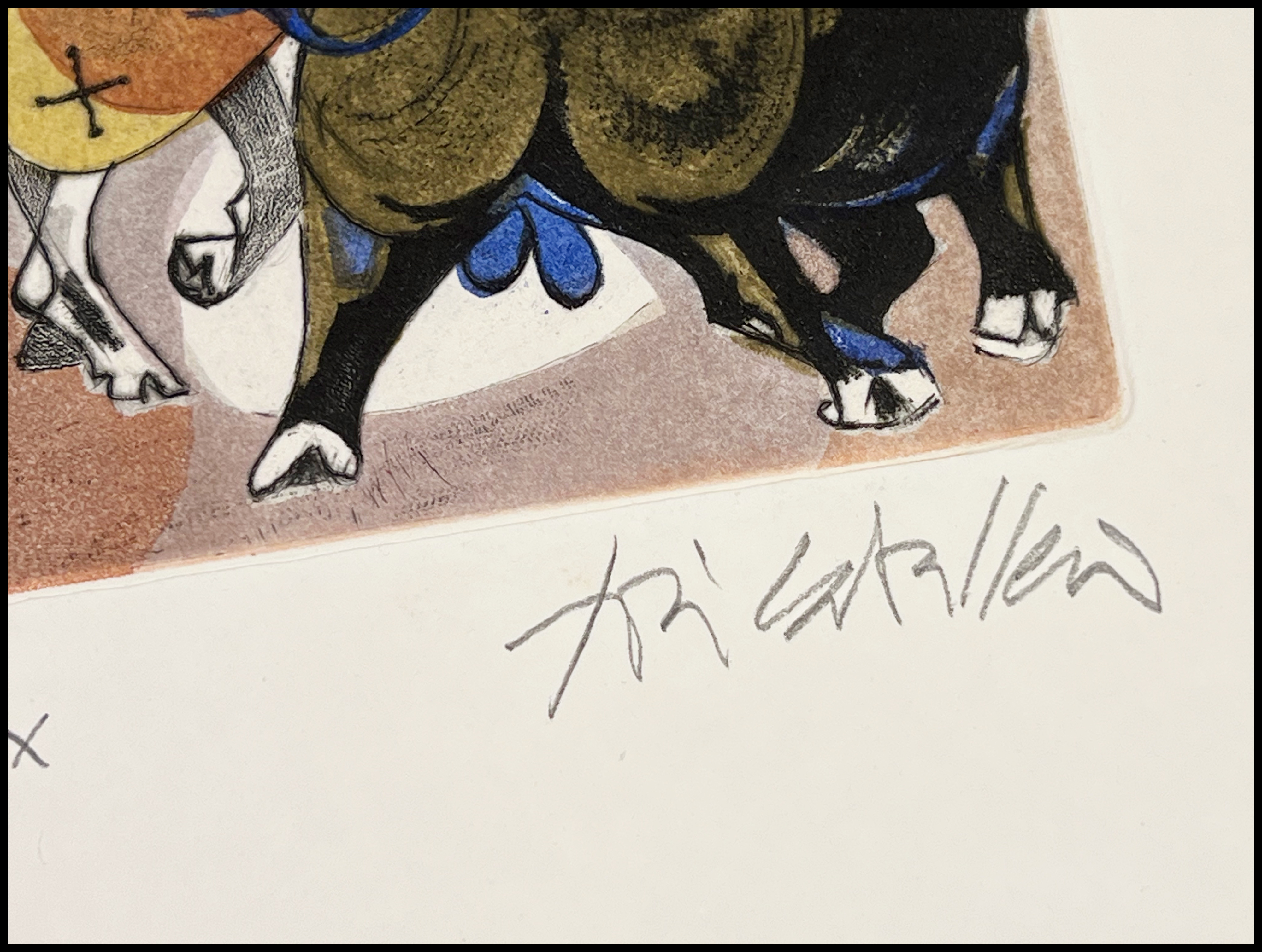 JOSE CABALLERO - TAUROMAQUIA,  LA SUERTE O LA MUERTE - 1987