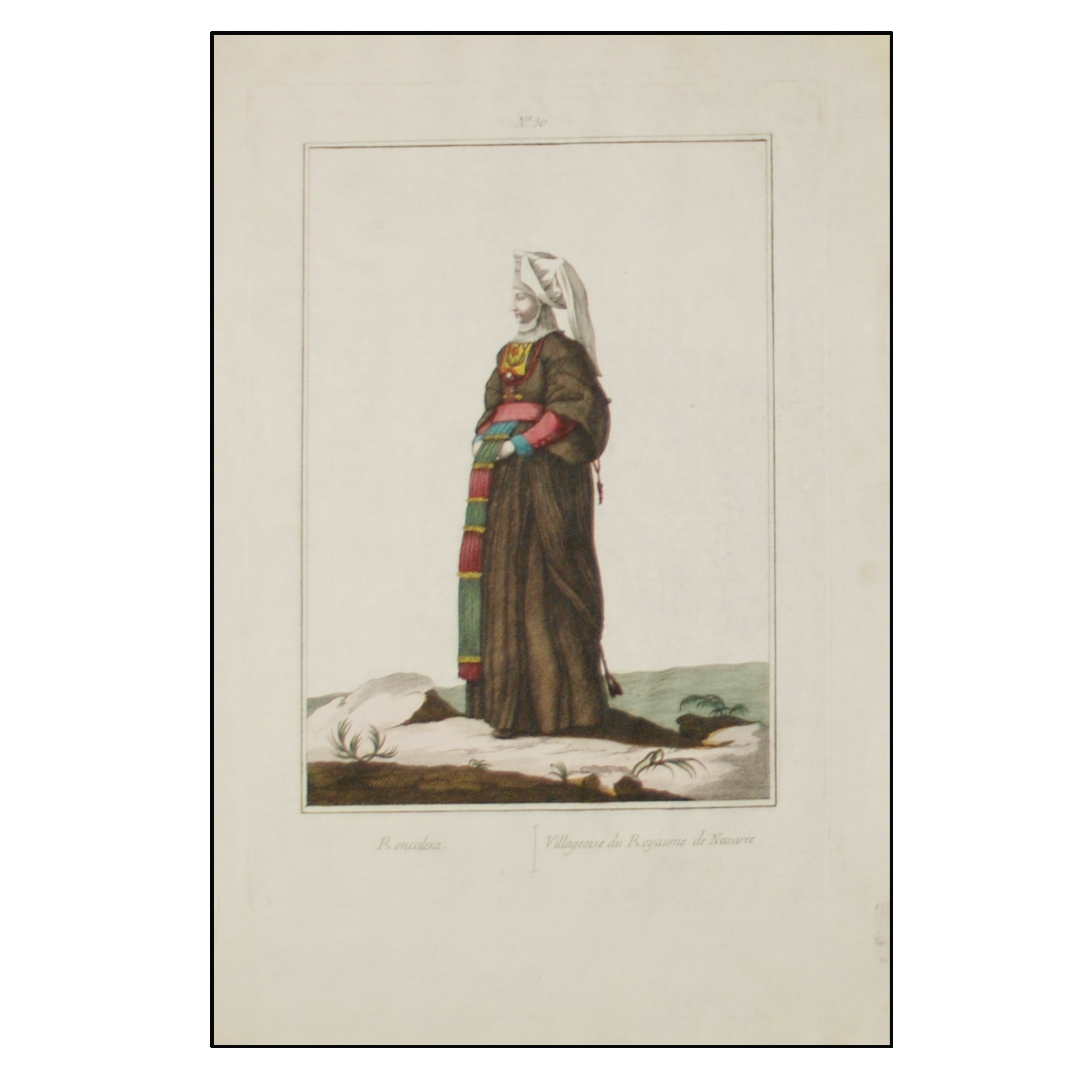 JUAN DE LA CRUZ - NAVARRA RONCALESA / VILLAGOISE DU ROYAUME DE NAVARRE. - 1777