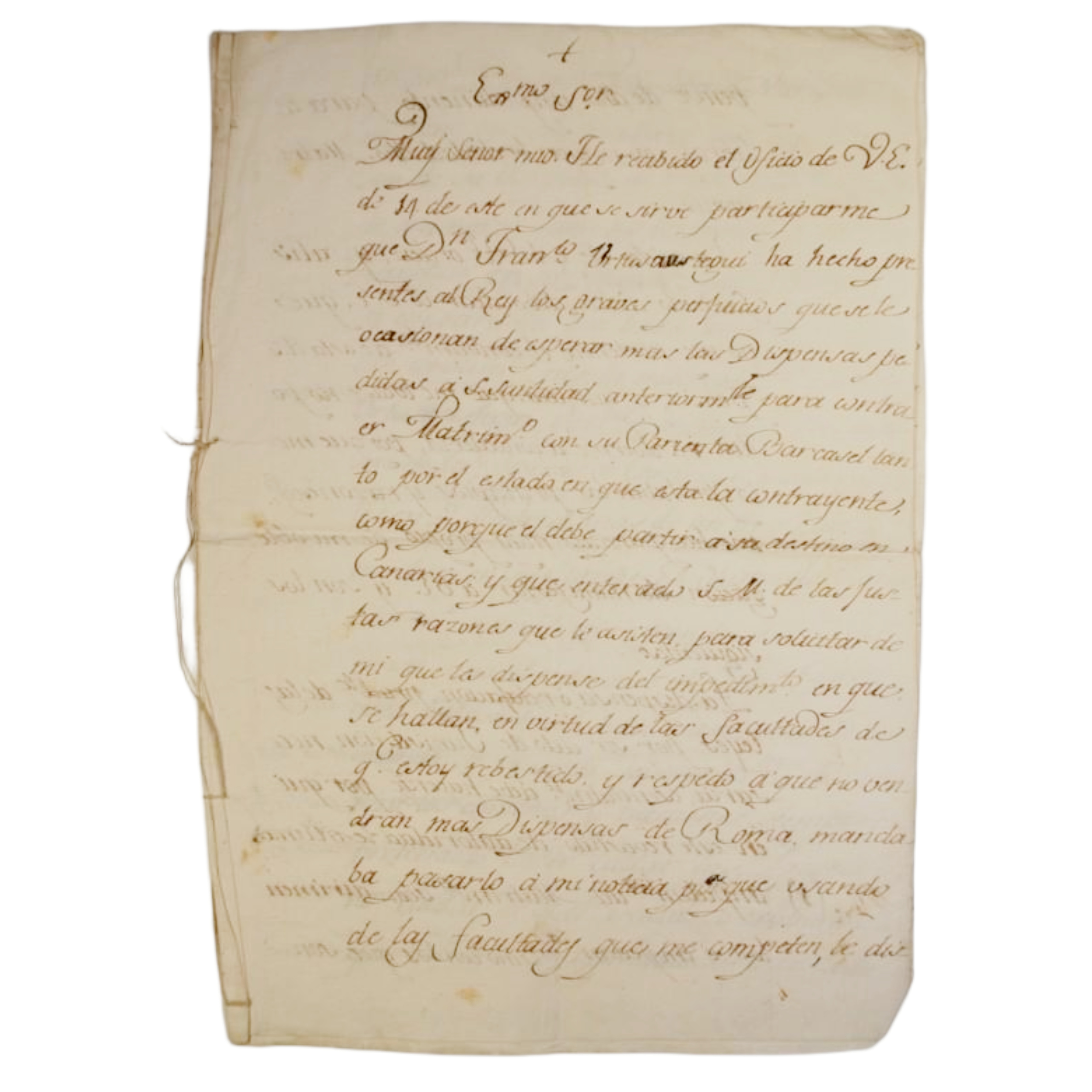 MARIANO LUIS DE URQUIJO - RESPUESTA DE MARIANO LUIS URQUIJO POR LAS RECLAMACIONES DE FRANCISCO URTUSAUSTEGUI ANTE SU DEMANDA DE DISPENSA MATRIMONIAL - 1799