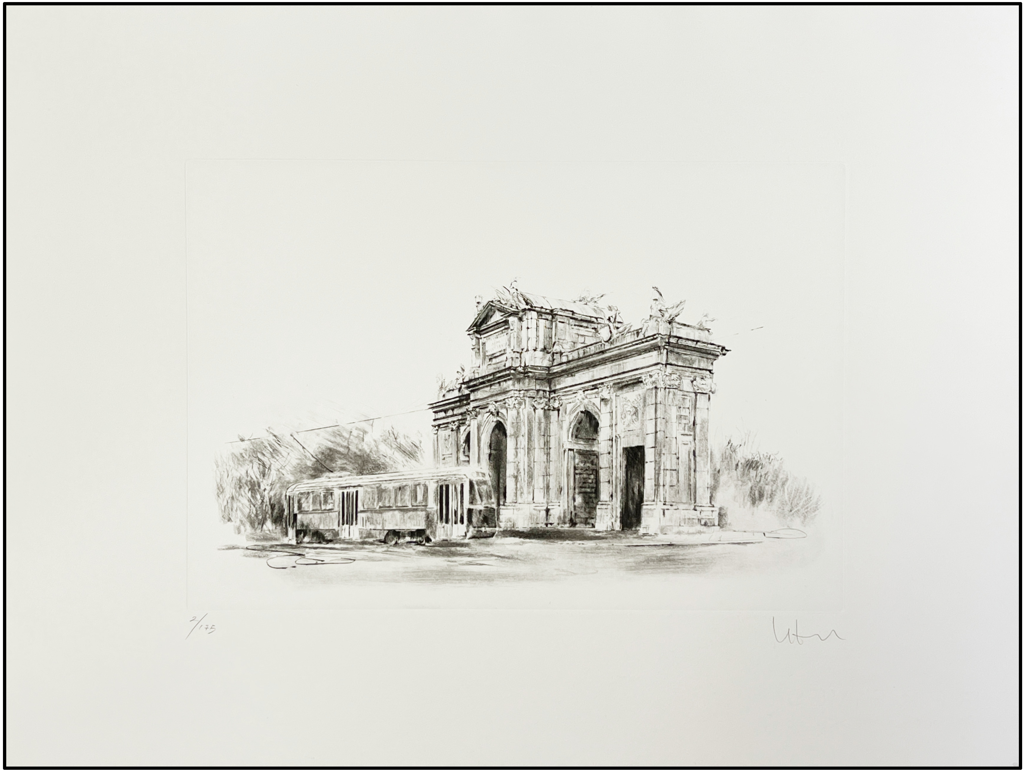 VENANCIO ARRIBAS - PUERTA DE ALCALÁ TRANVÍA (PUNTA SECA) - 2000