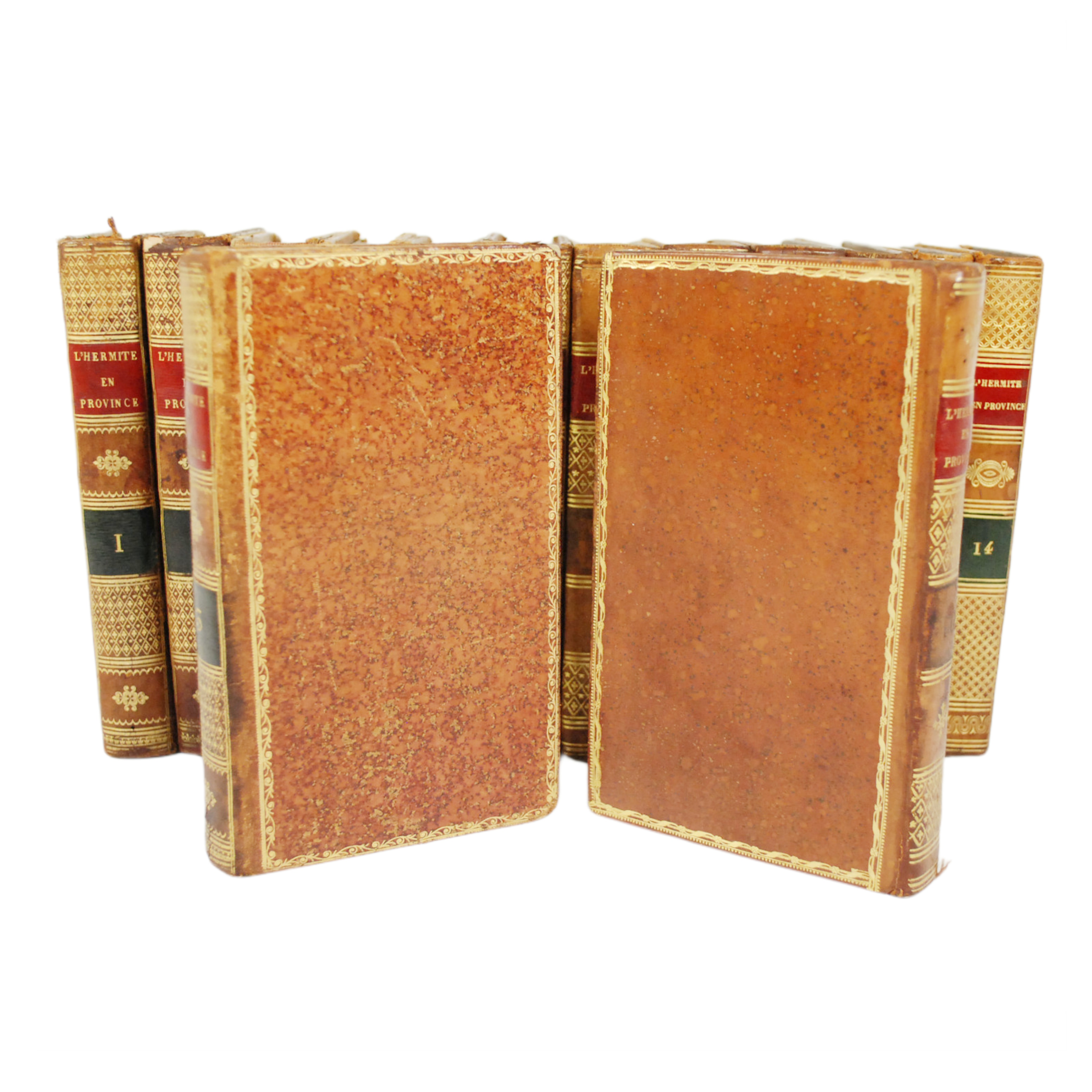 ÉTIENNE DE JOUY - L'HERMITE EN PROVINCE (14 VOLS) - 1818