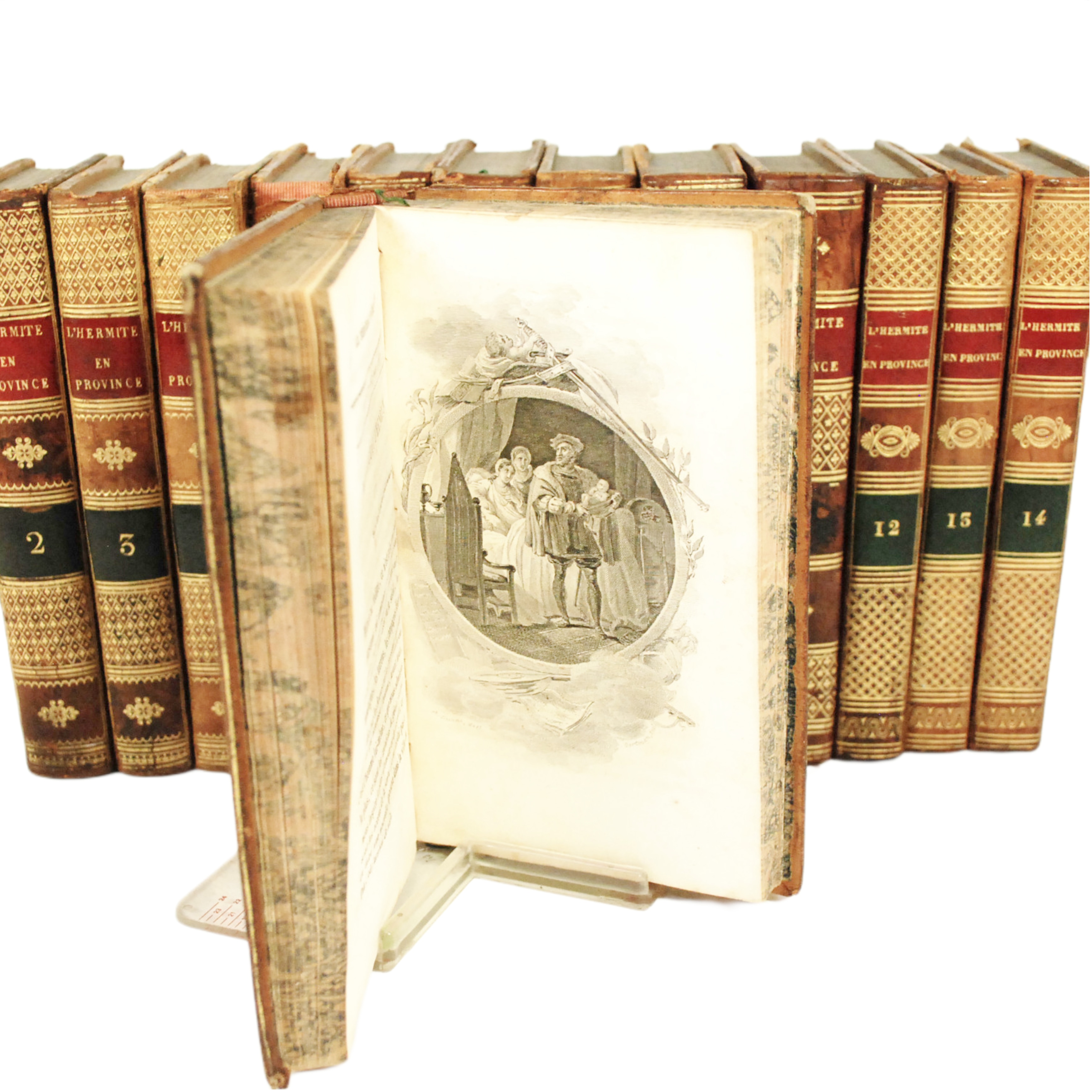 ÉTIENNE DE JOUY - L'HERMITE EN PROVINCE (14 VOLS) - 1818