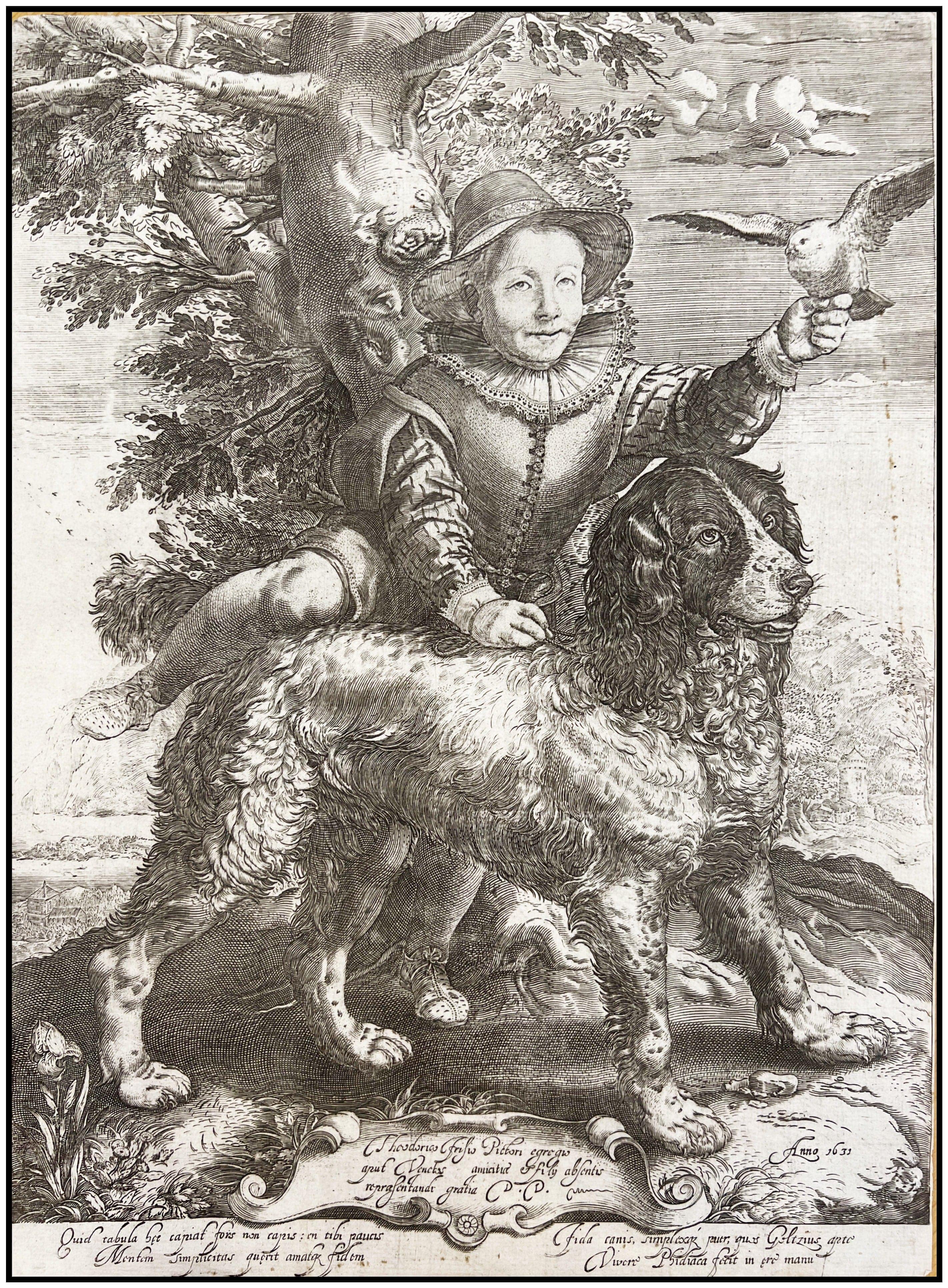 HENDRIK GOLTZIUS - RETRATO DE FREDERIK DE VRIES - 1631