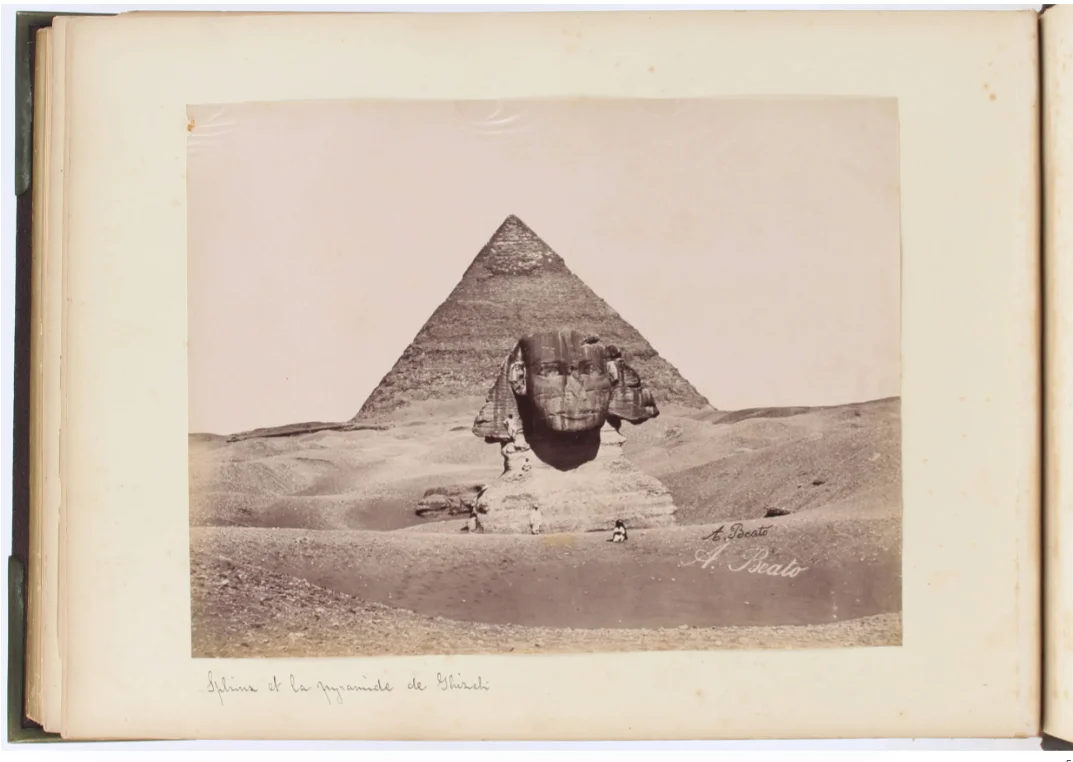 ANTONIO BEATO - ALBUM DE EGIPTO (100 FOTOGRAFIAS) - 1870/1890