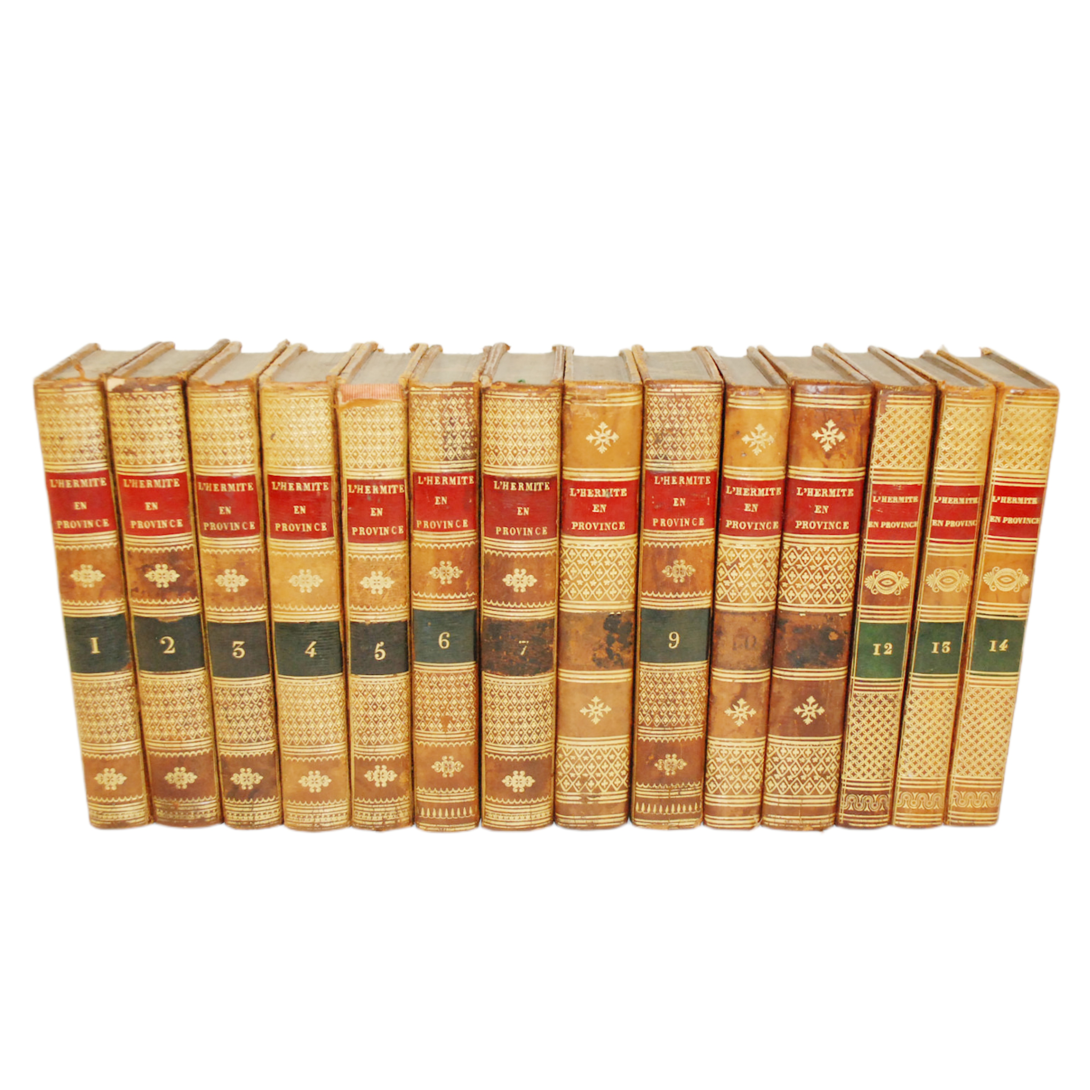 ÉTIENNE DE JOUY - L'HERMITE EN PROVINCE (14 VOLS) - 1818