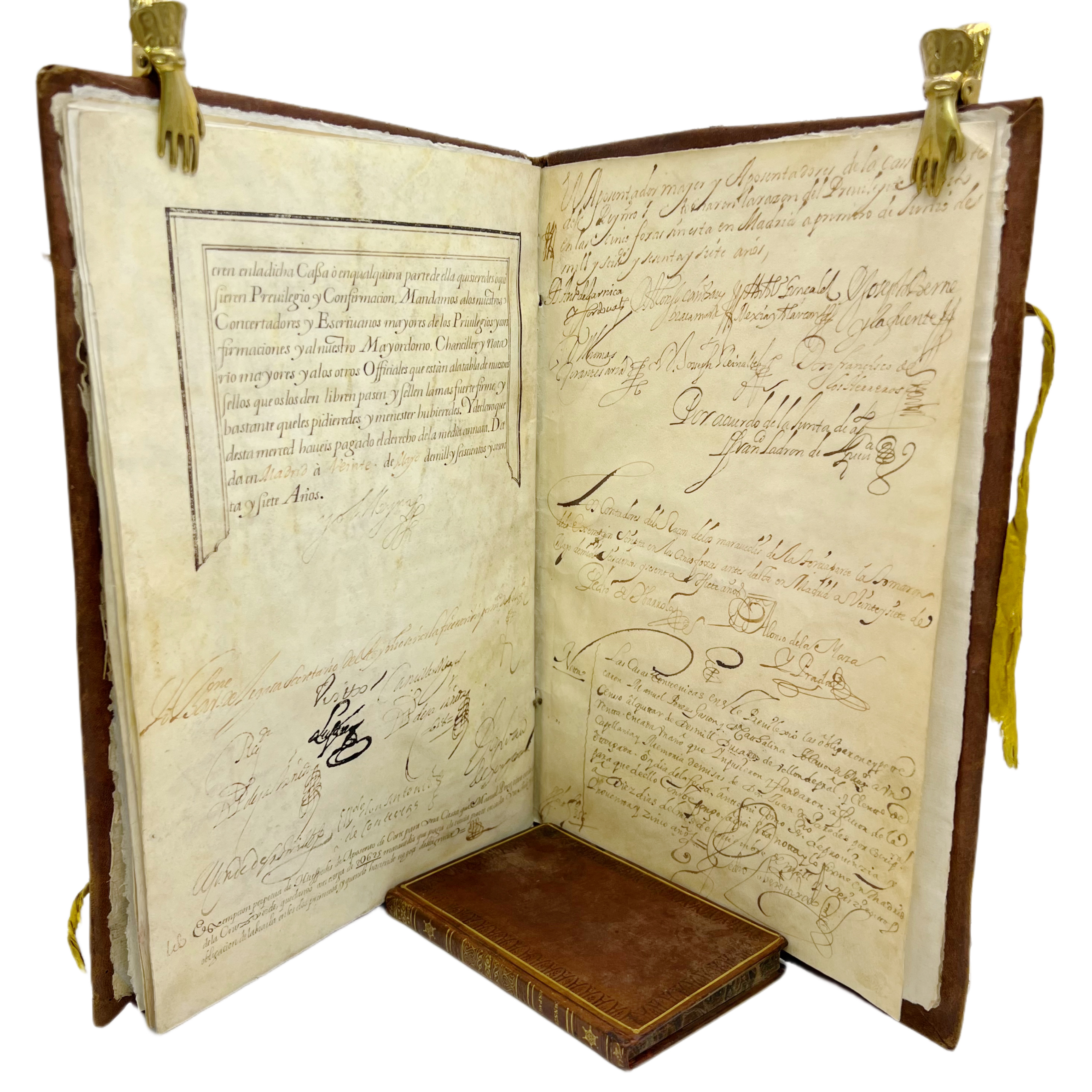 MARIANA DE AUSTRIA - EXENCIÓN DE APOSENTO - 1667