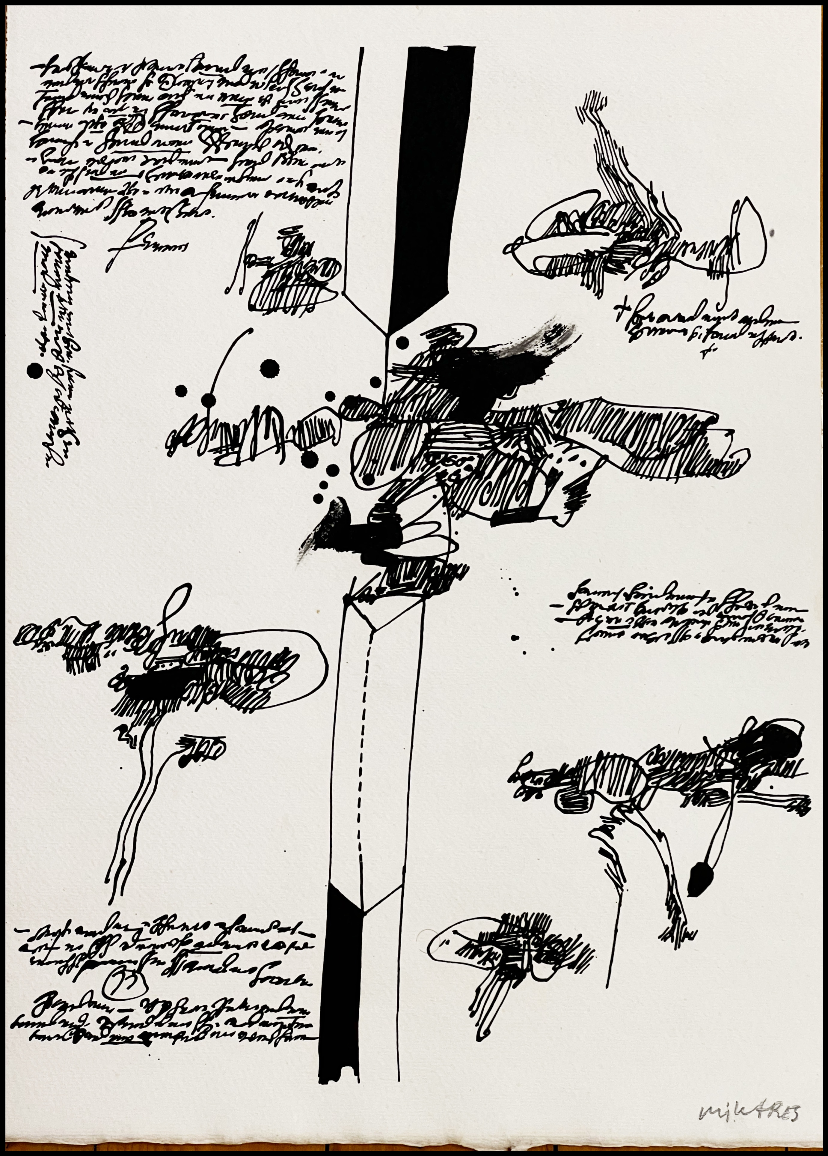 MANOLO MILLARES - DESCUBRIMIENTOS 1671 - SERIGRAFIA -1971