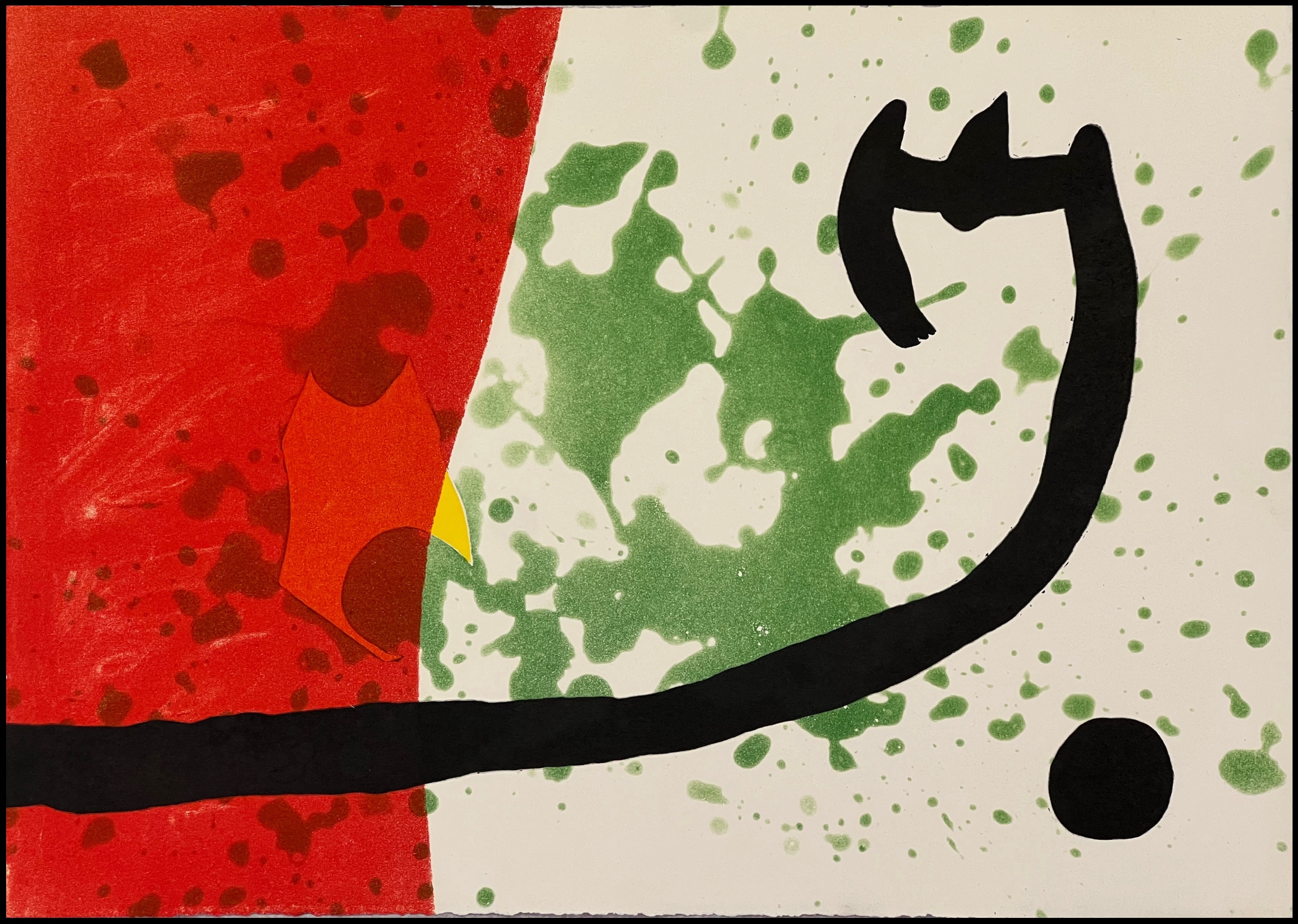 JOAN MIRÓ - CÀNTIC DEL SOL Nº 31 (OBRA GRÁFICA) - 1975