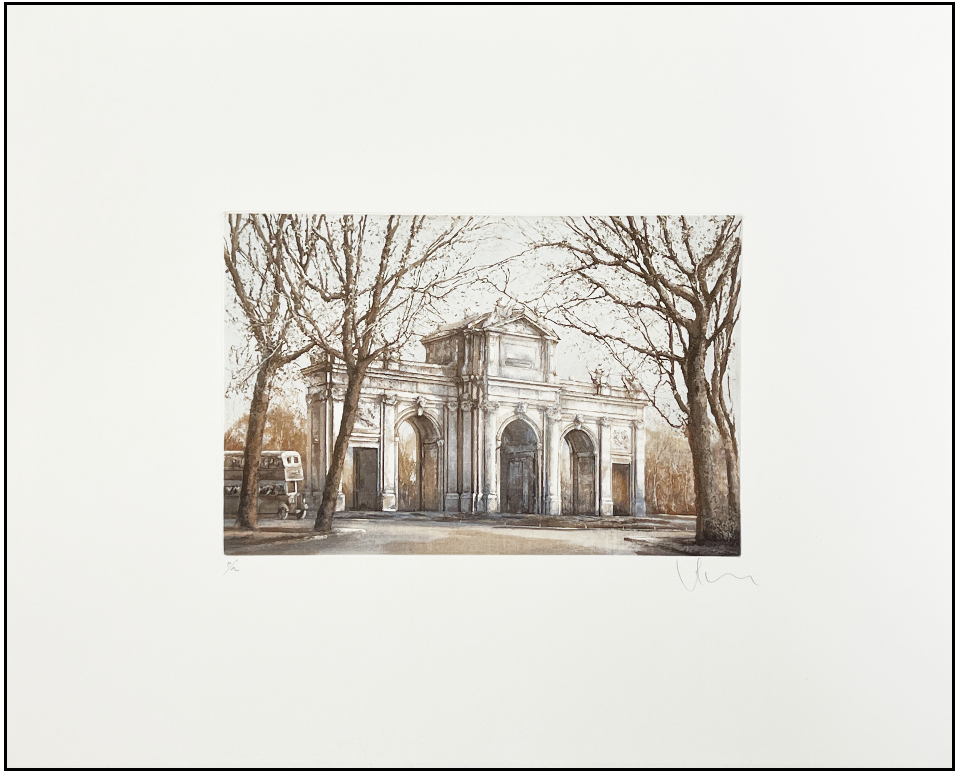 VENANCIO ARRIBAS - PUERTA DE ALCALÁ (AGUAFUERTE) - 2000