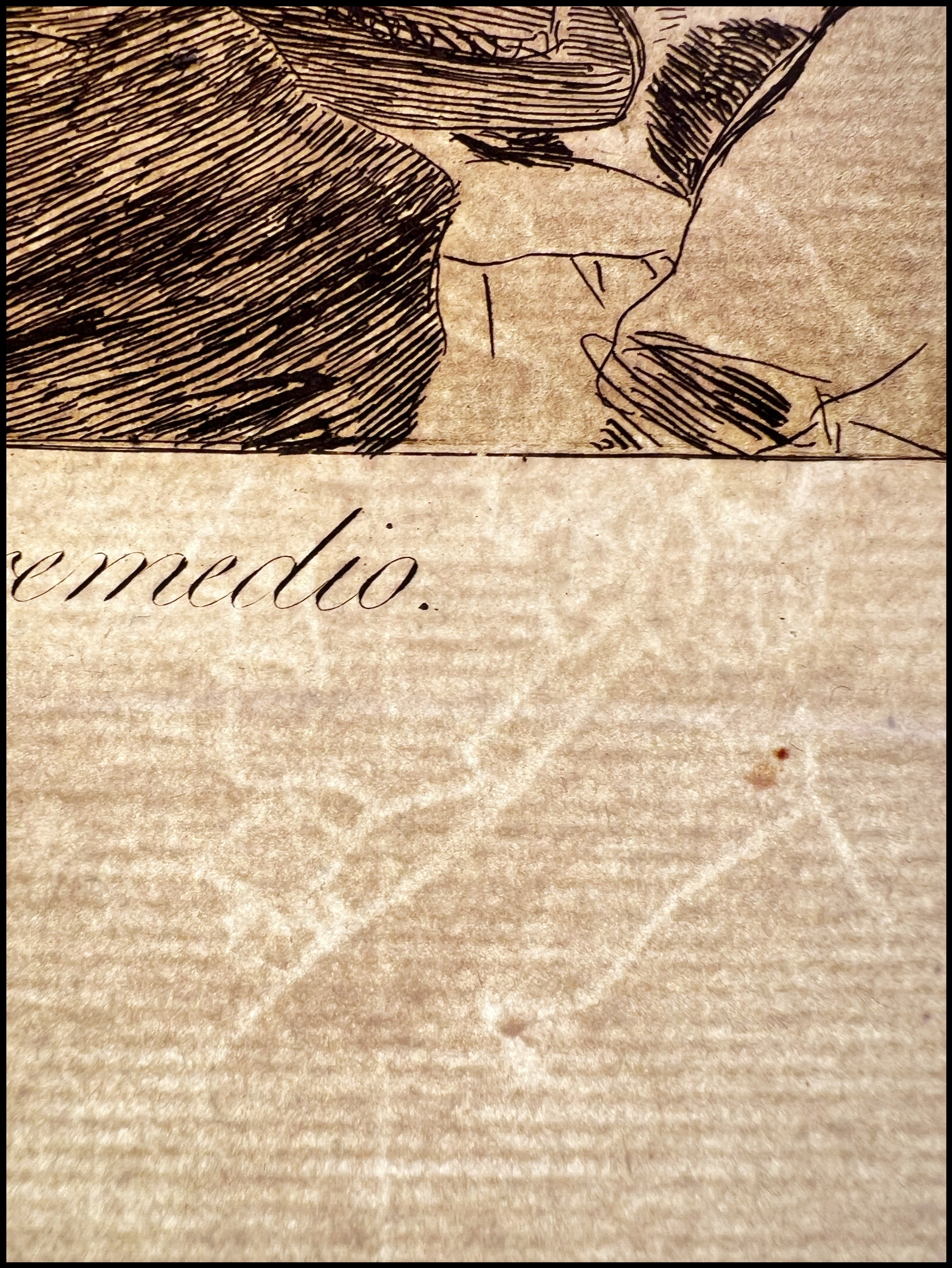 FRANCISCO DE GOYA - NO HUBO REMEDIO - (LOS CAPRICHOS, Nº 24) - 1918