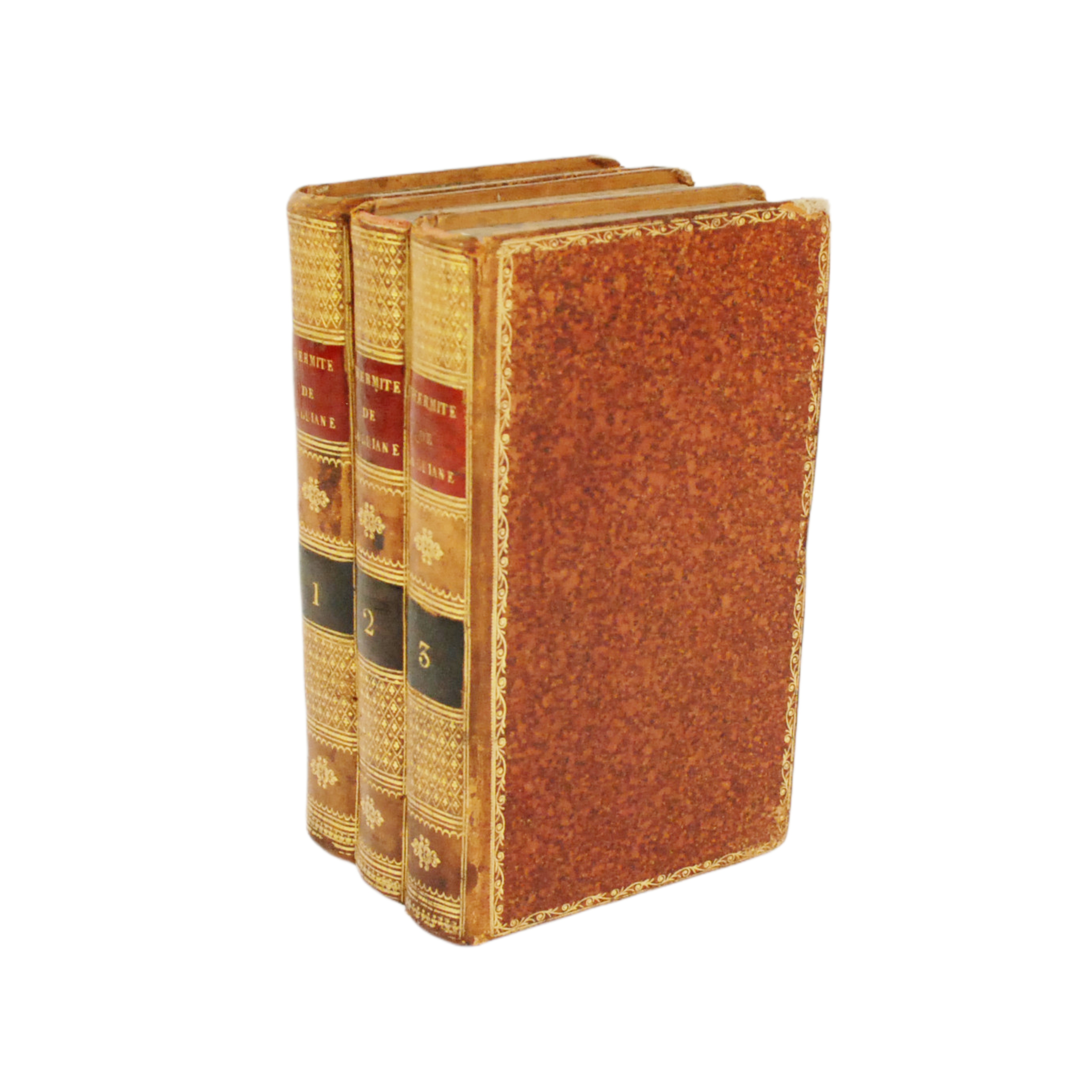 ÉTIENNE DE JOUY - L'HERMITE DE LA GUIANE (3 VOLS) - 1818