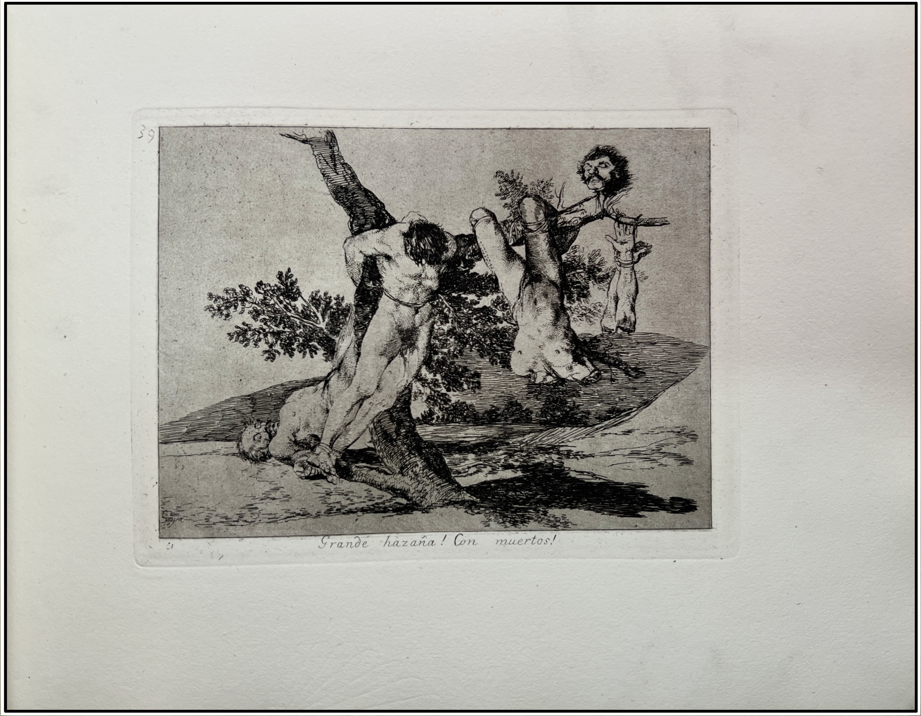 GOYA - LOS DESASTRES DE LA GUERRA (PLANCHAS 31 AL 40) - 1863