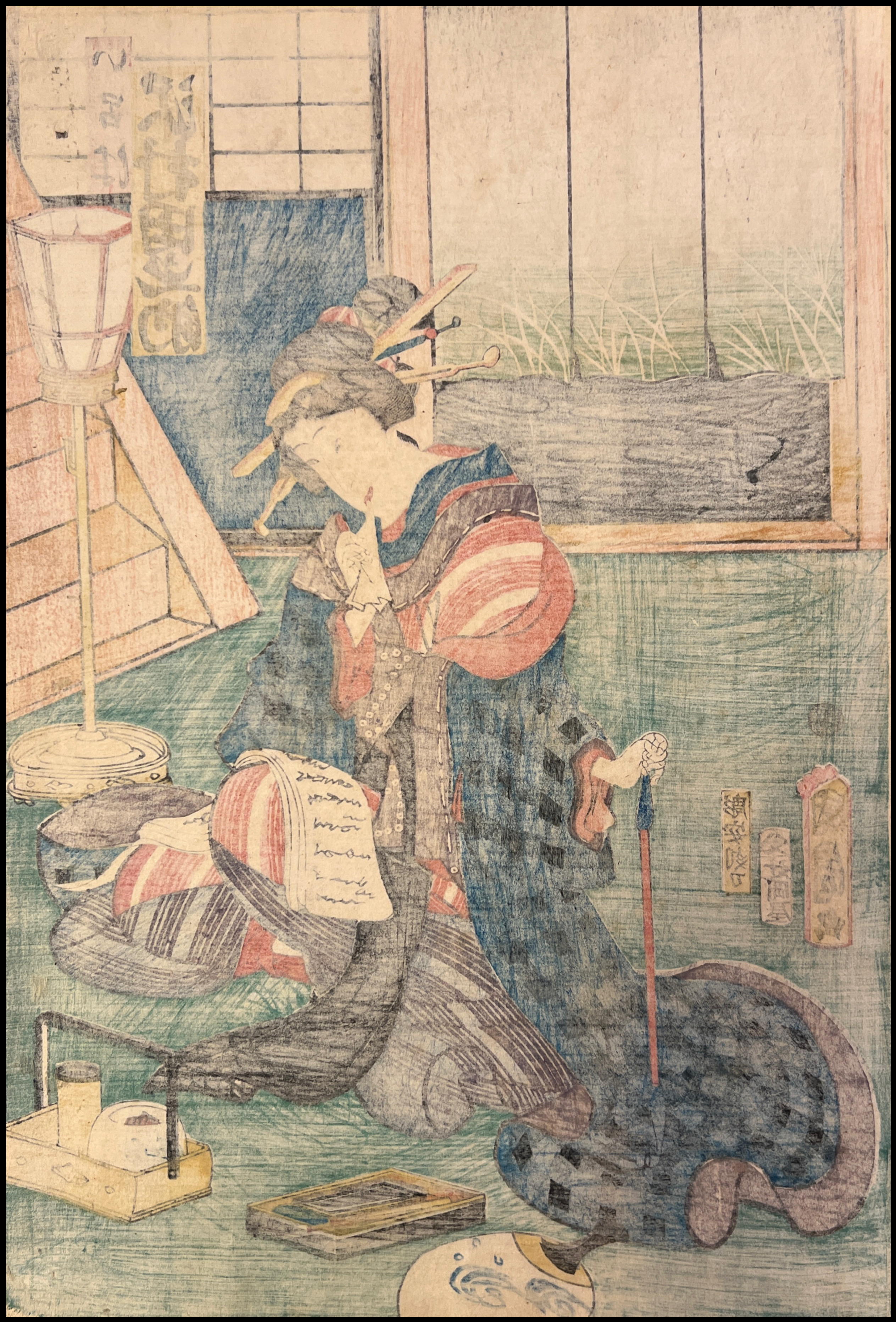 TOYOHARA KUNICHIKA -  BIJIN (BELLEZA FEMENINA) - 1860