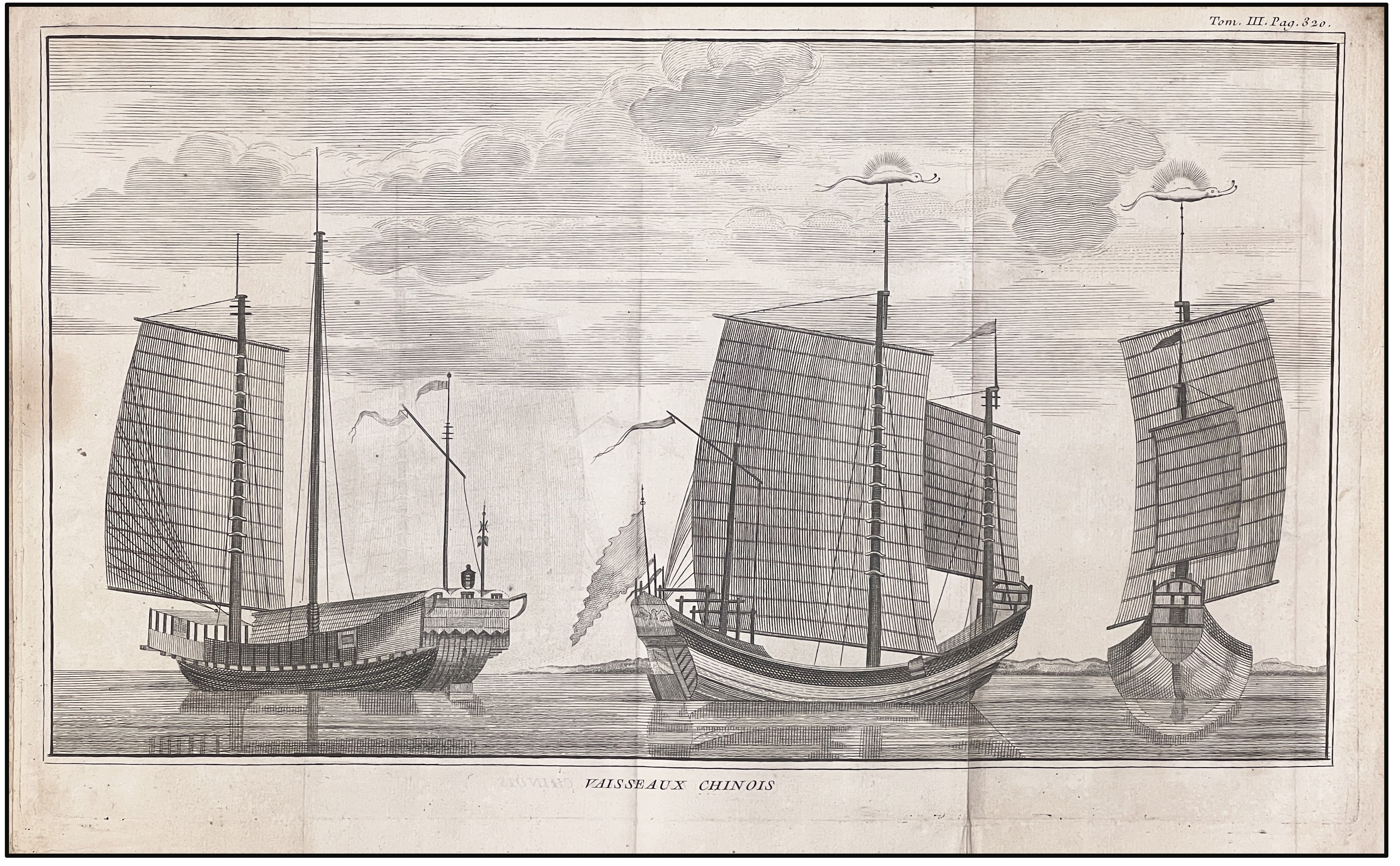 GEORGE ANSON - BUQUES CHINOS - 1749