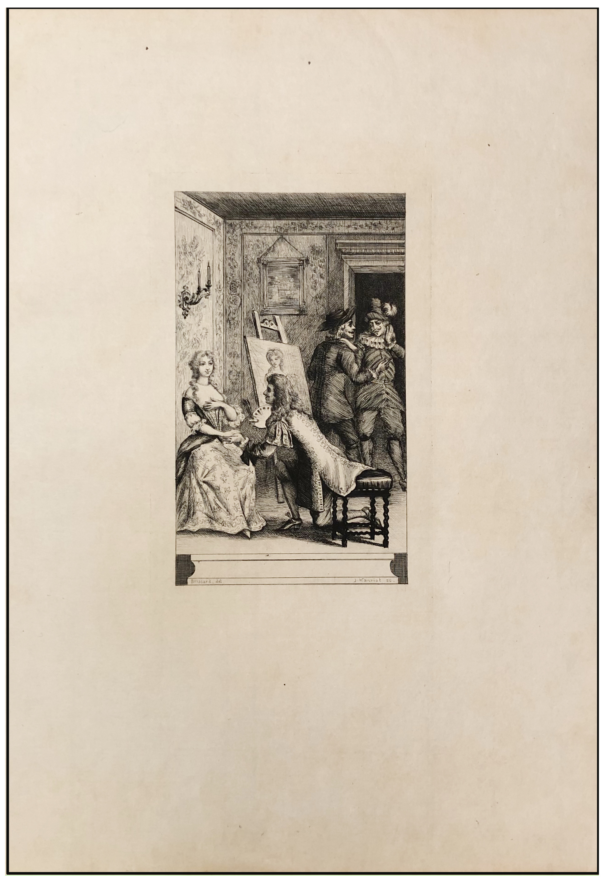 JULES HANRIOT - TEATRO DE MOLIÈRE - 1880