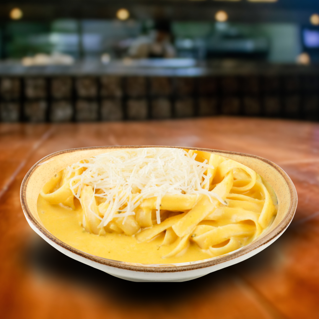 Fettuccine en salsa Huancaína