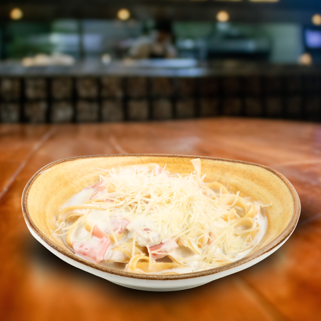 Fettuccine en salsa a lo Alfredo