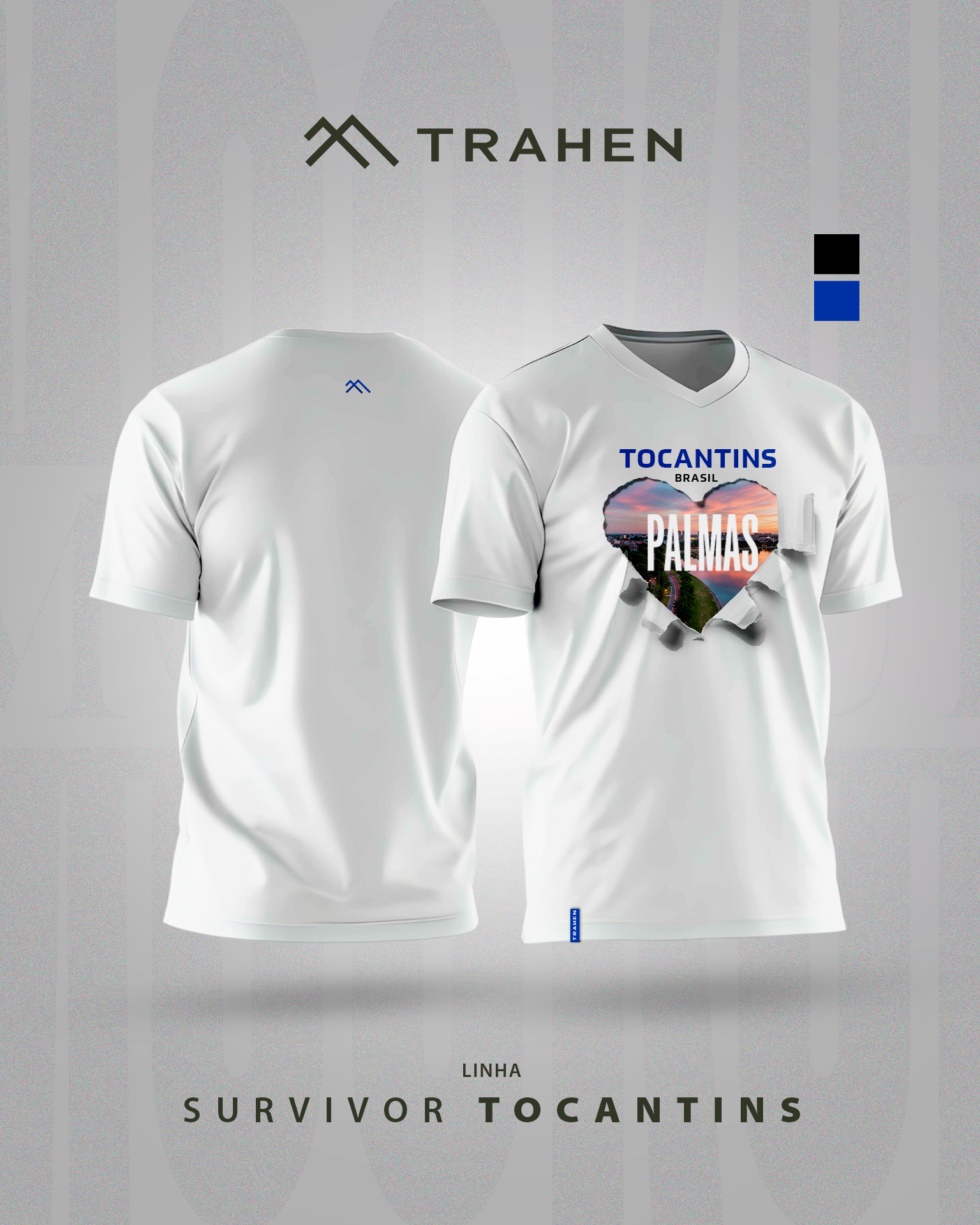 Camiseta Tocantins - Branca