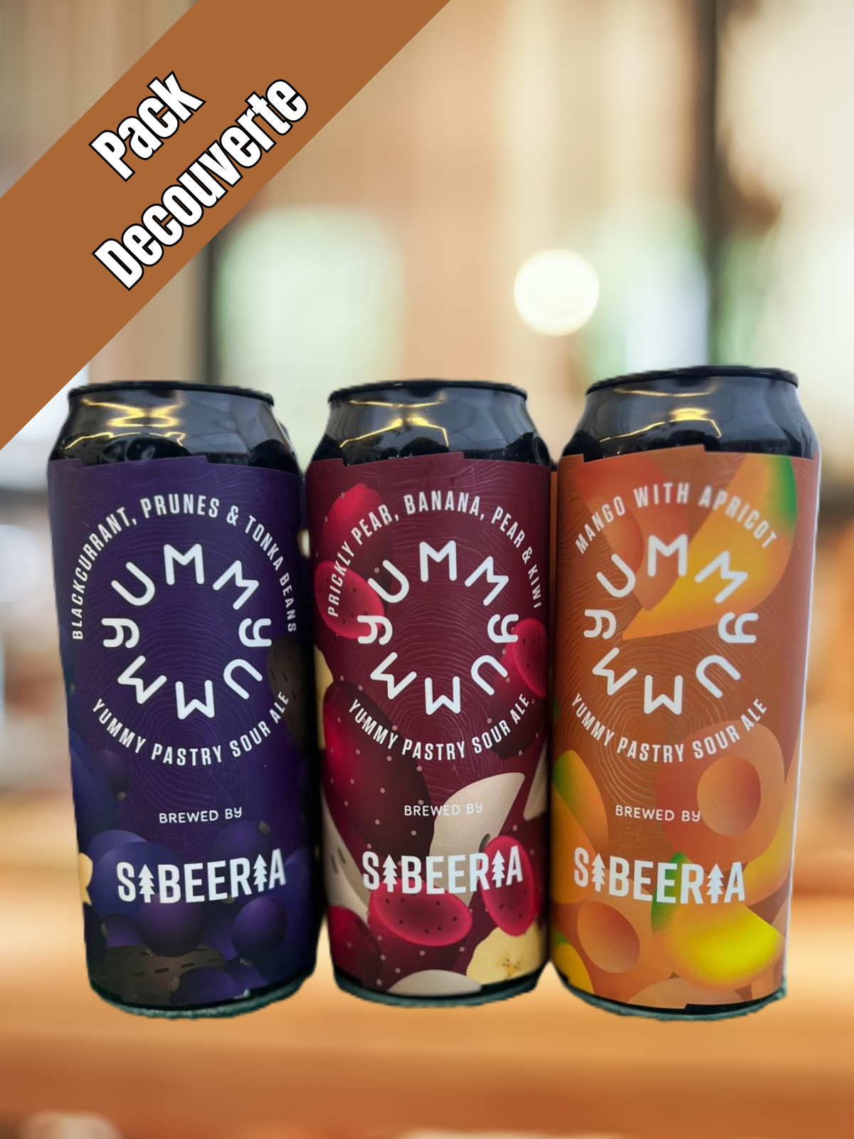 Bière Sibeeria Yummy – Mangue & Abricot