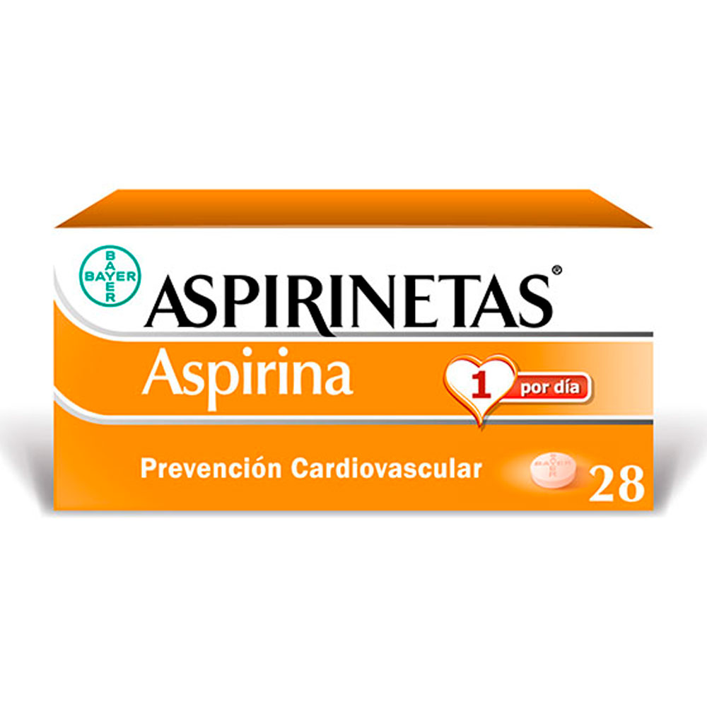 ASPIRINETAS X 28 COMP.