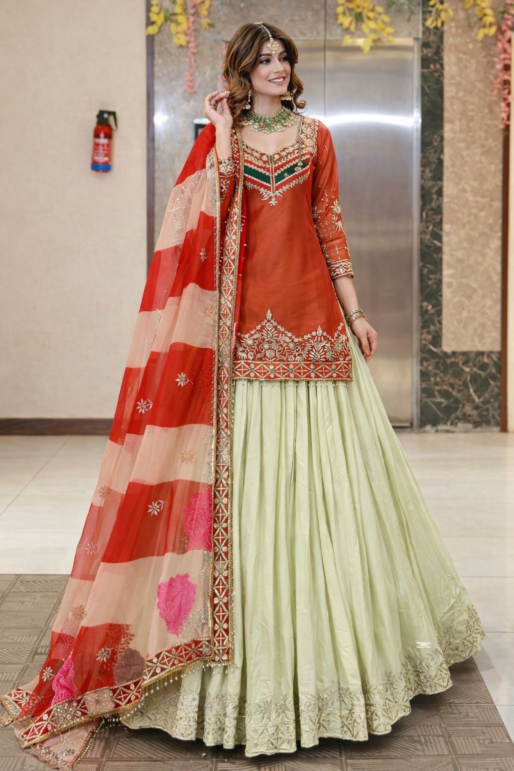 Elegant Traditional Lehenga Set