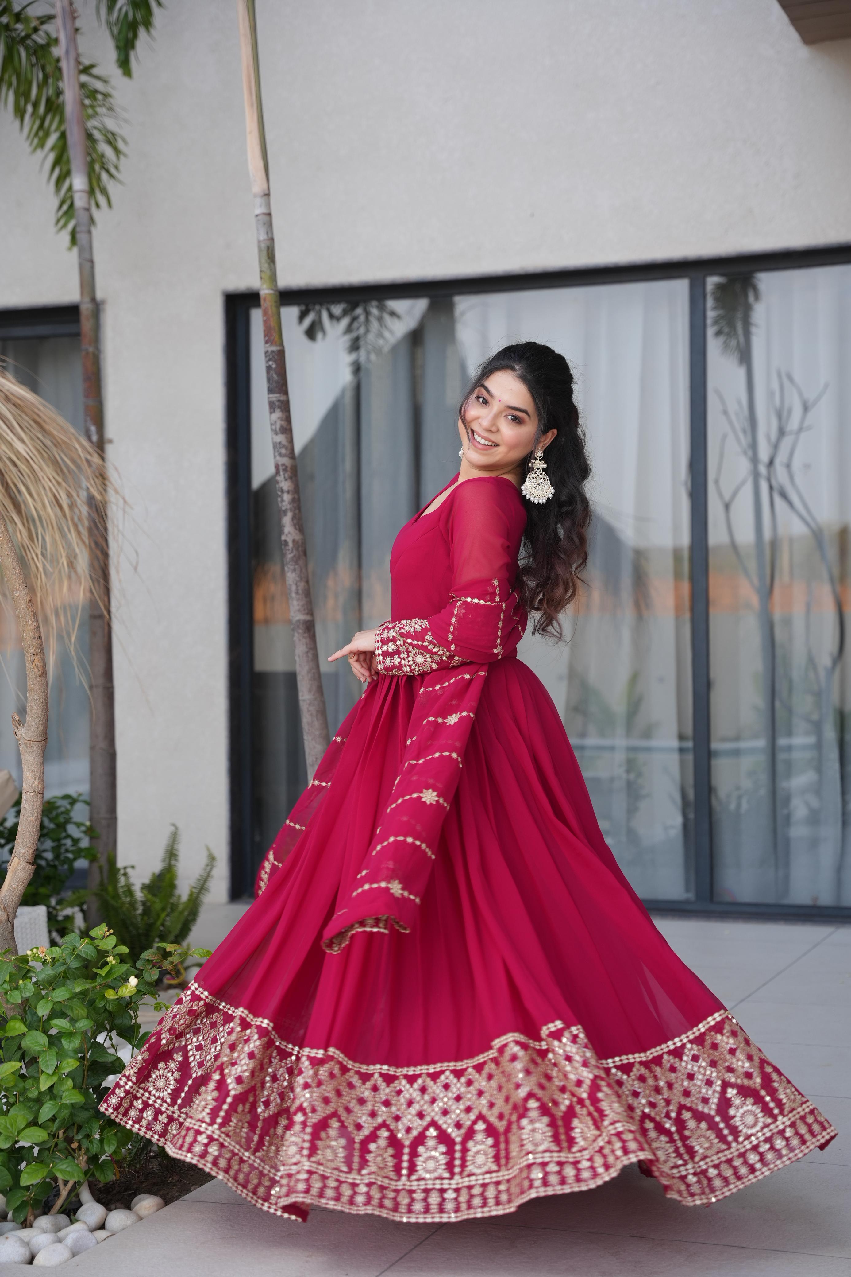 Elegant Anarkali Dress