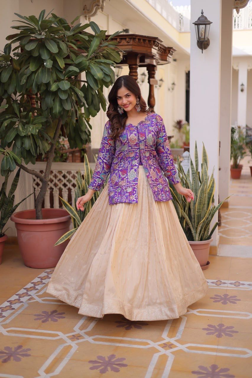 Embroidered Traditional Formal Dress