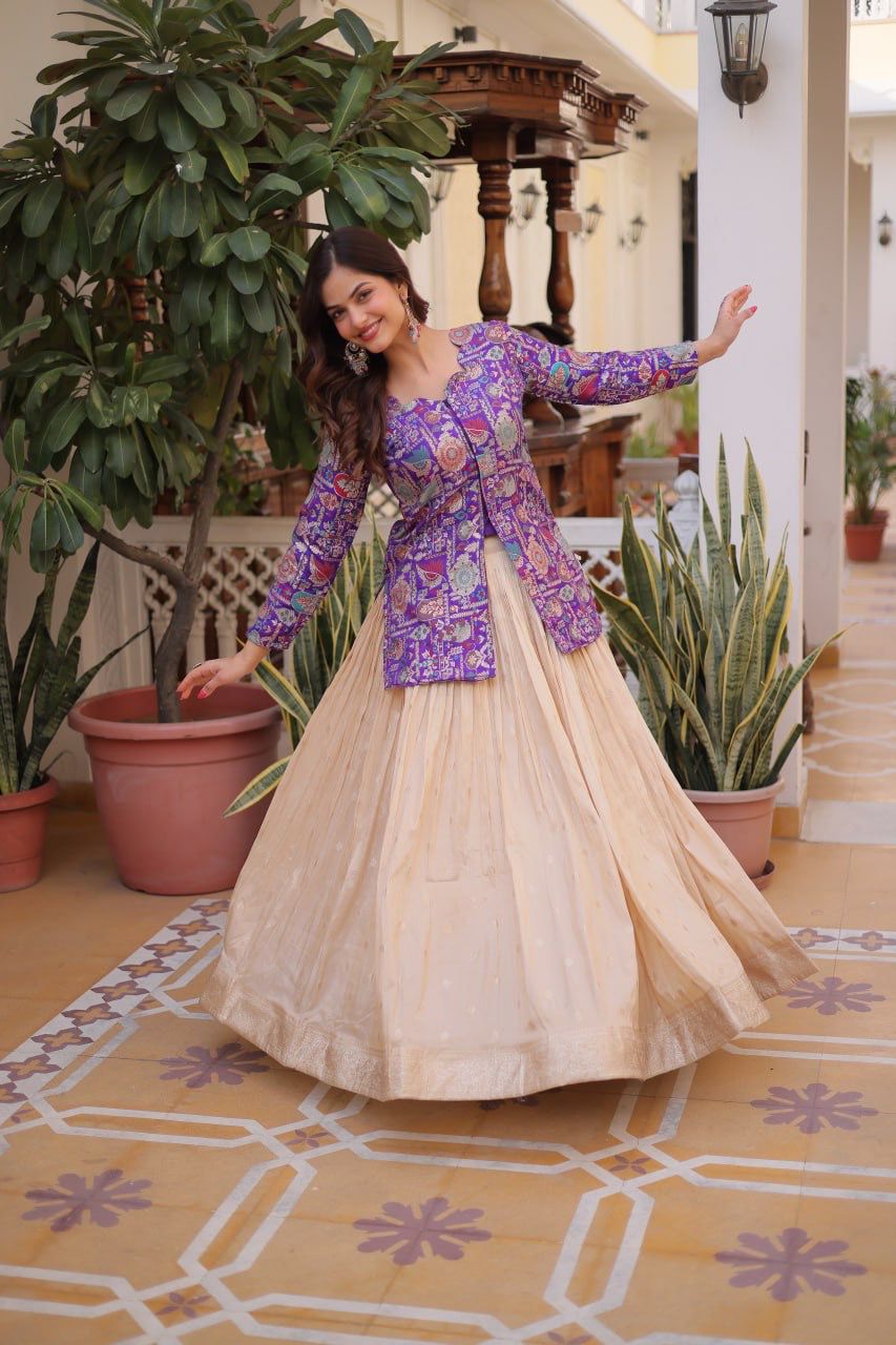 Embroidered Traditional Formal Dress