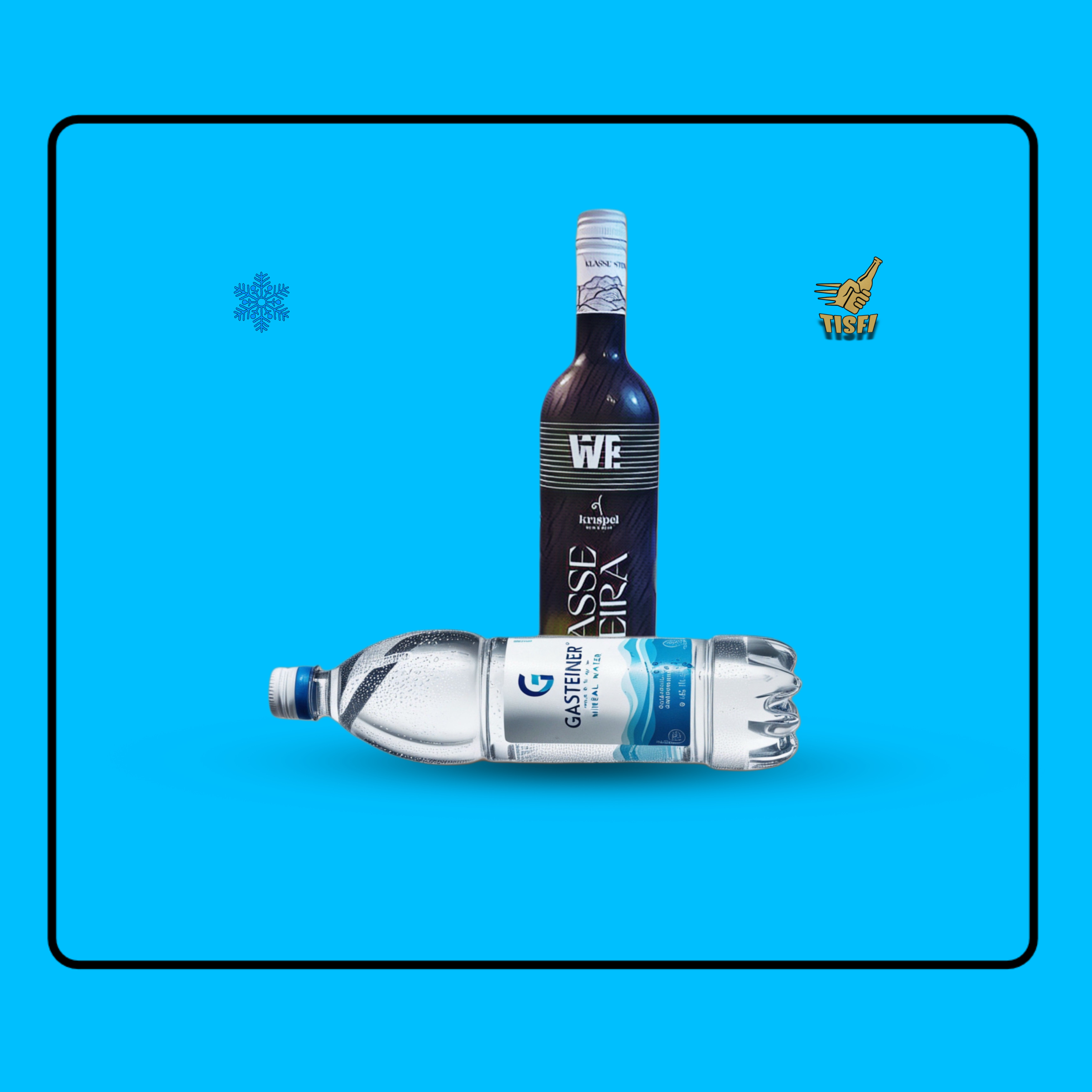 Weißer Spritzer Pack