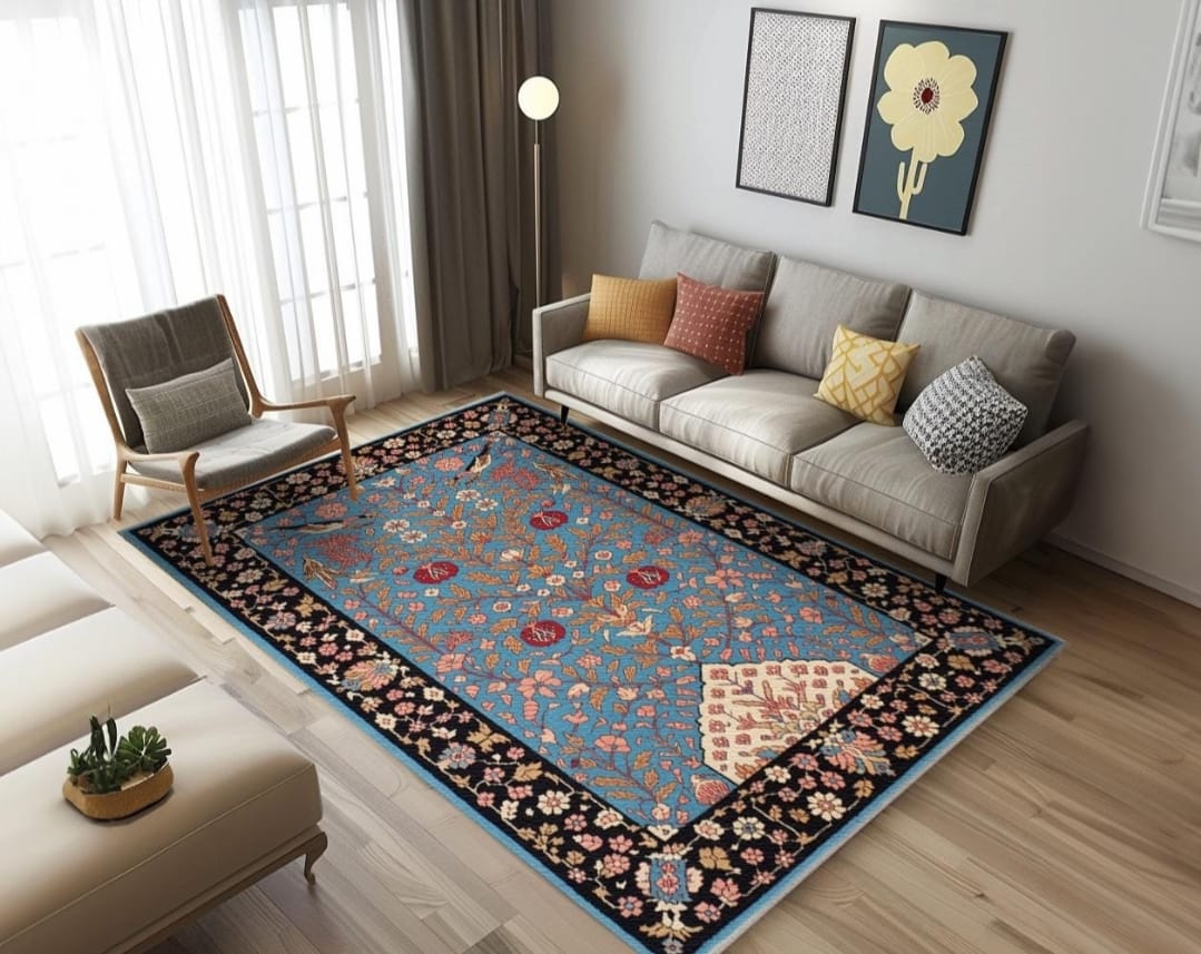 Handwoven Persian Style Rug