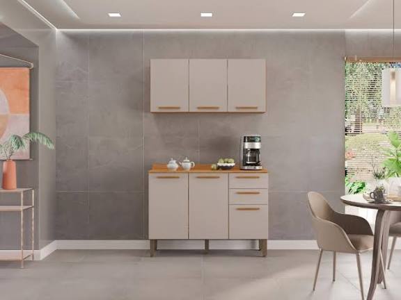 Kit New Valência Balção e Aério 3 Portas 