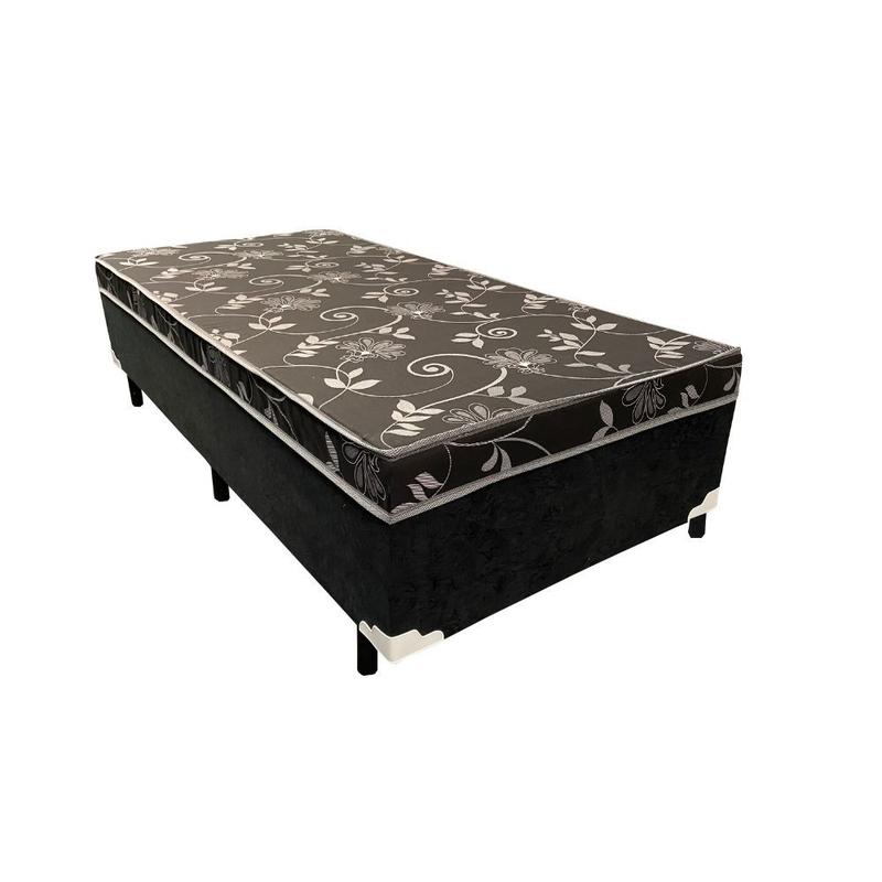 Cama Box Solteiro Acoplada 6 Cm