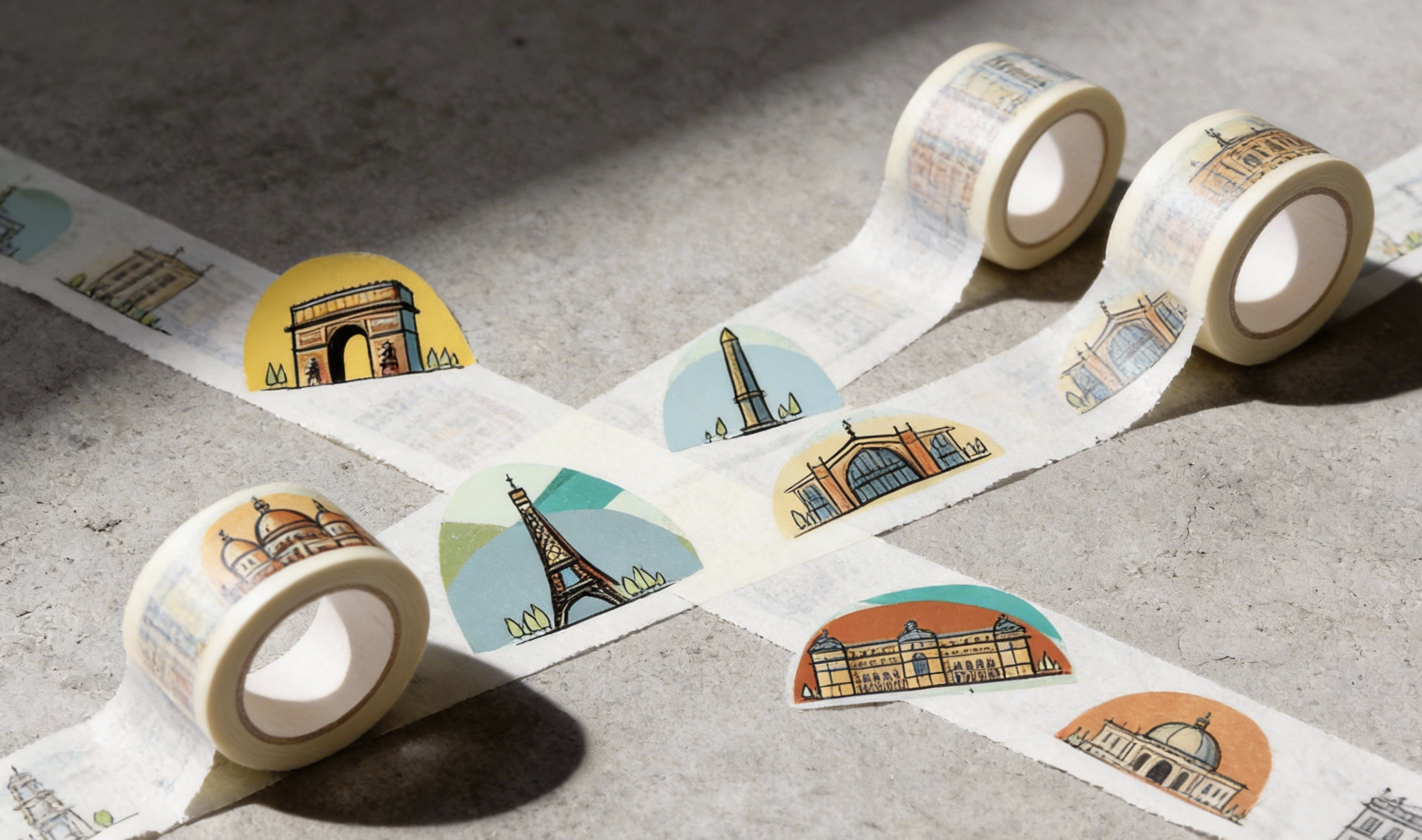Ruban adhésif décoratif
