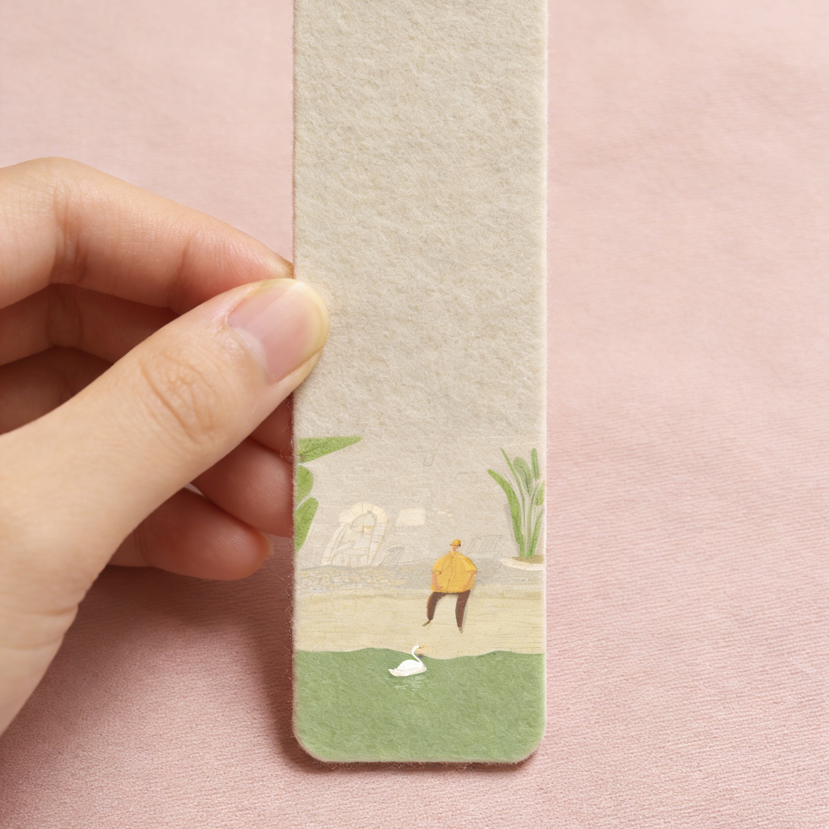 Marque-page en feutre