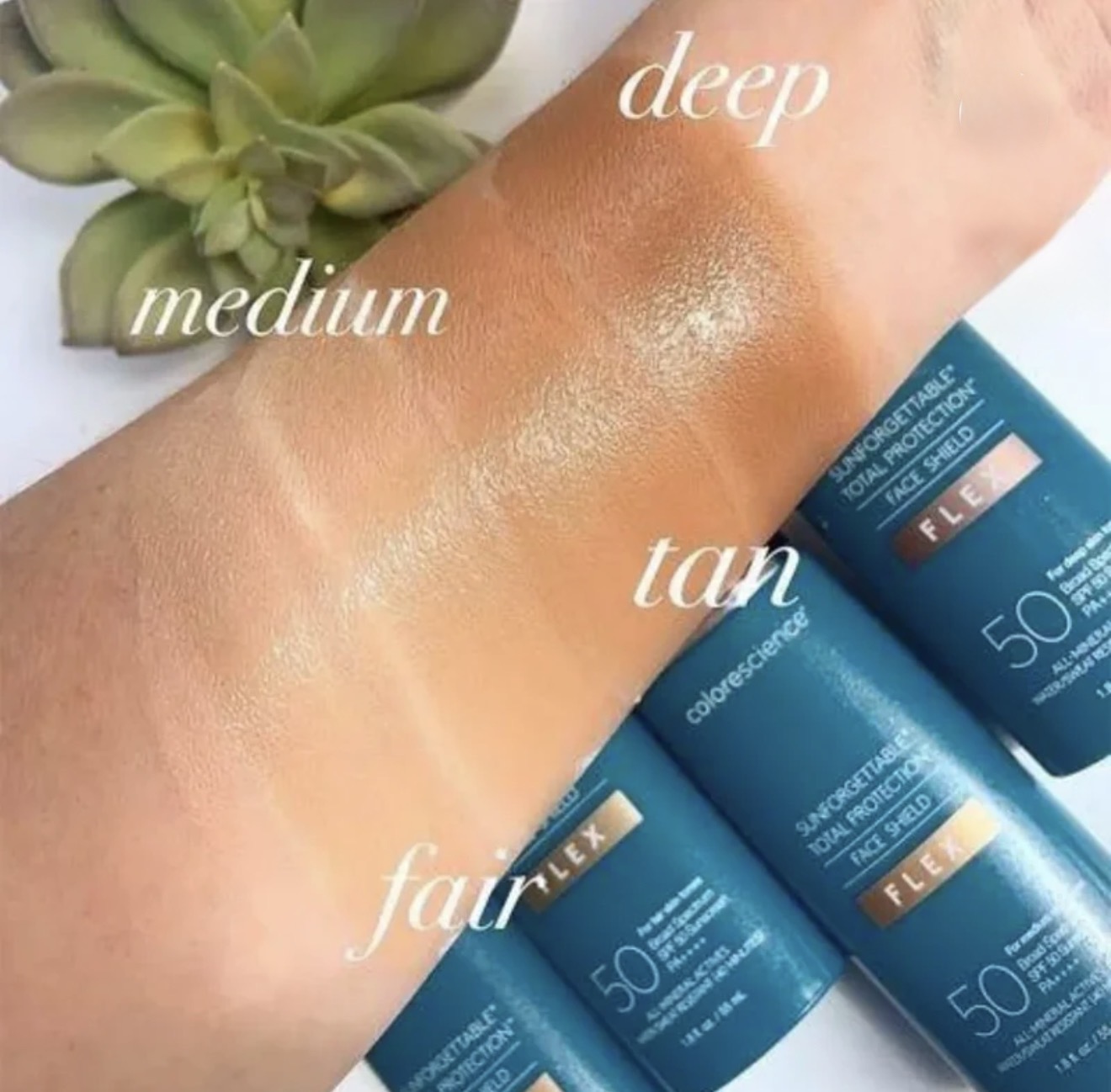 COLORESCIENCE SUNFORGETTABLE TOTAL PROTECTION FACE SHIELD FLEX SPF50 (55ML)