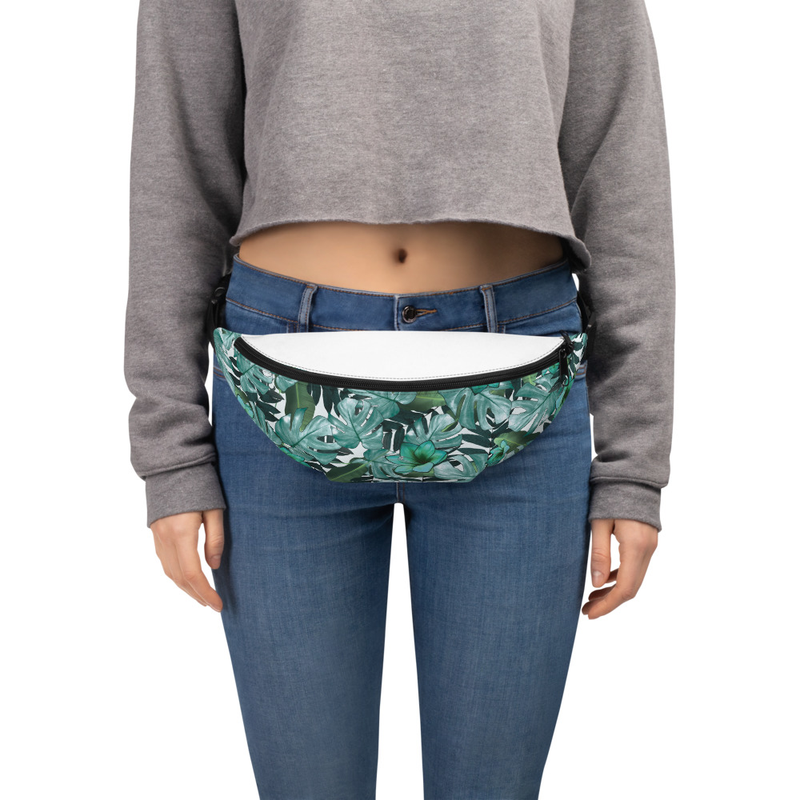 cute, tropical, fanny pack