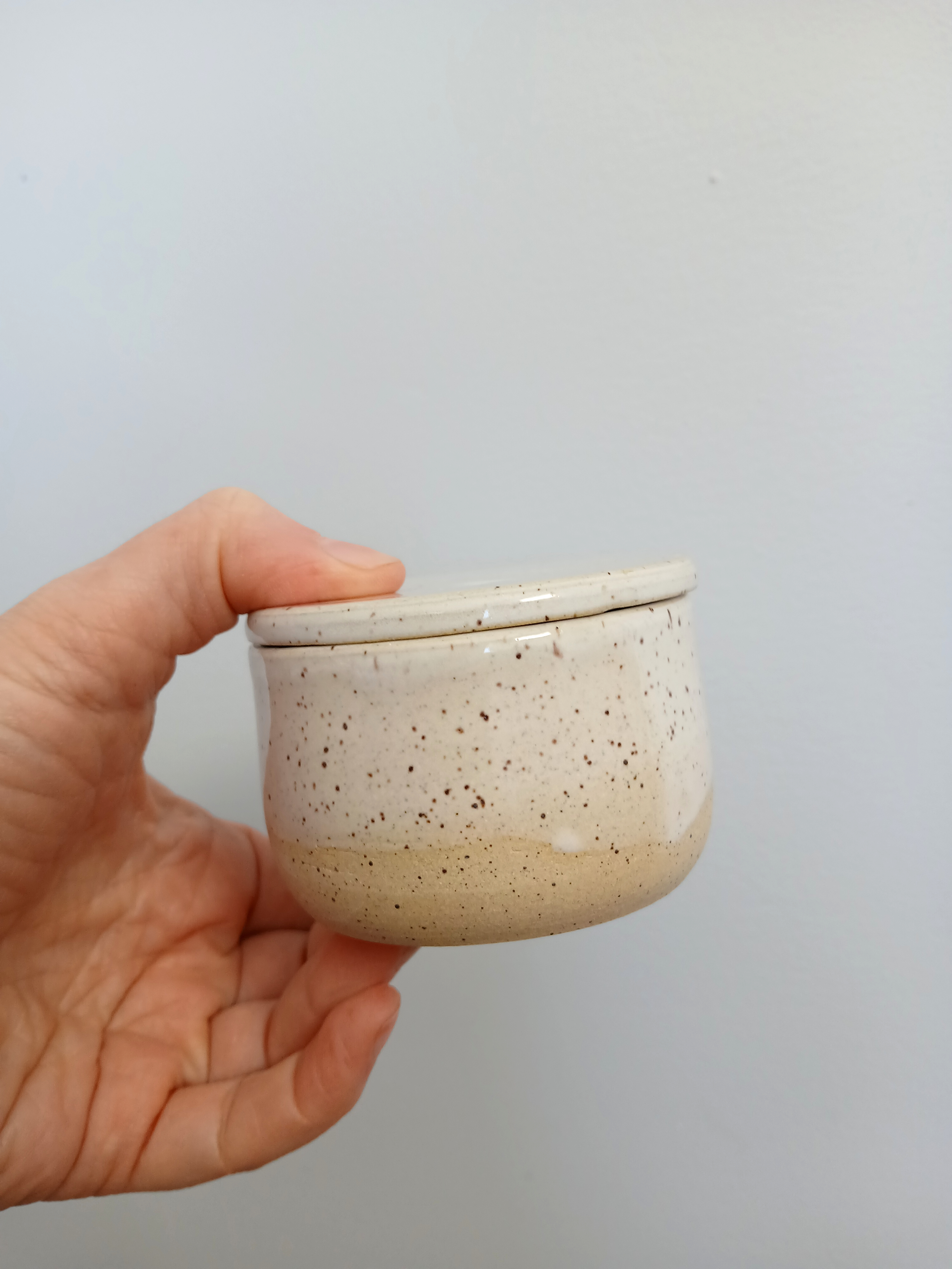 Handmade Ceramic French style butter Dish