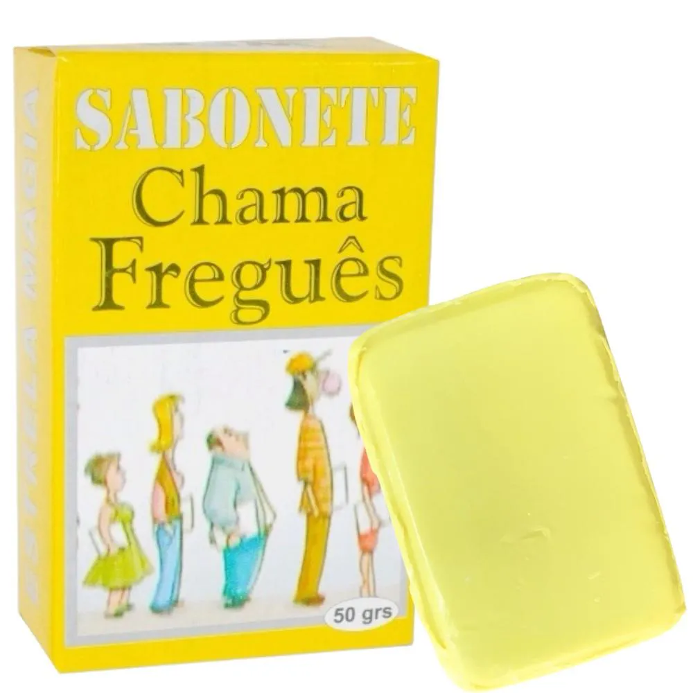 Sabonete Chama Freguês