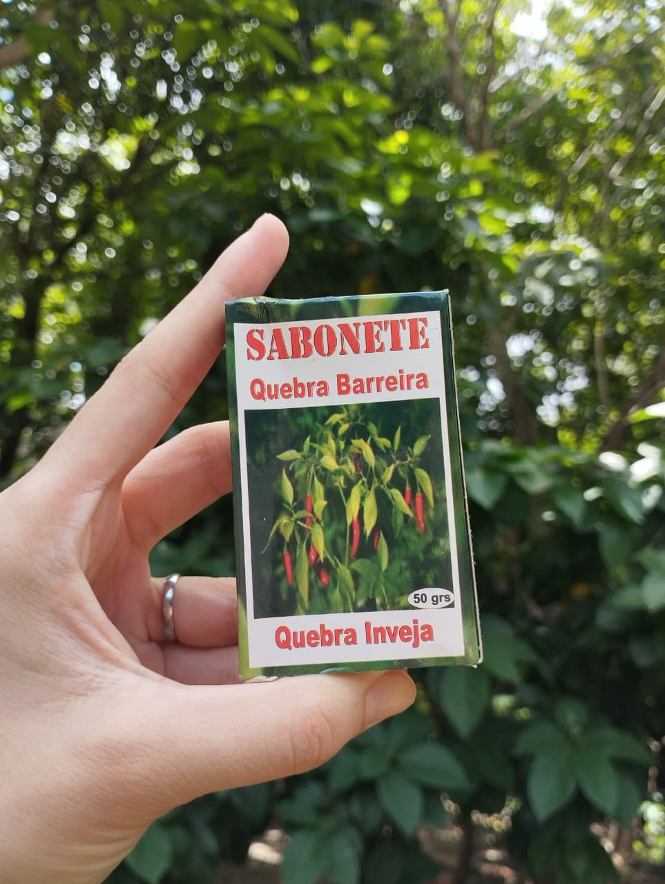 Sabonete Quebra Barreira e Quebra Inveja