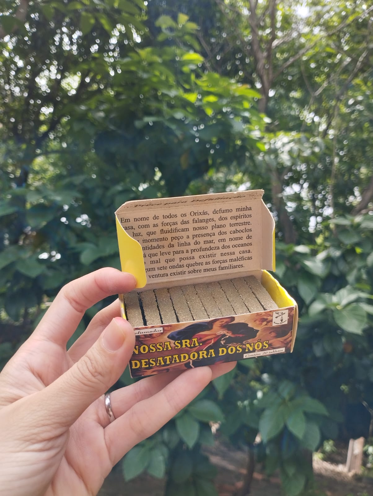 Defumador Nossa Senhora Desatadora dos Nós