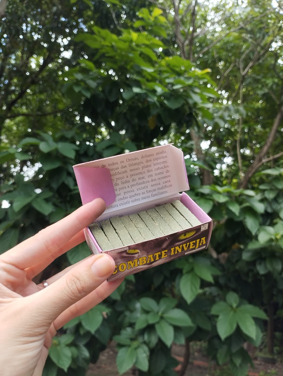 Defumador Combate Inveja