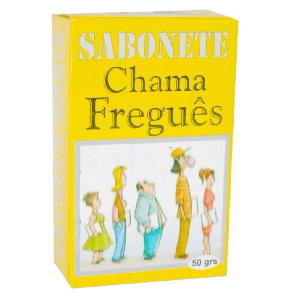 Sabonete Chama Freguês