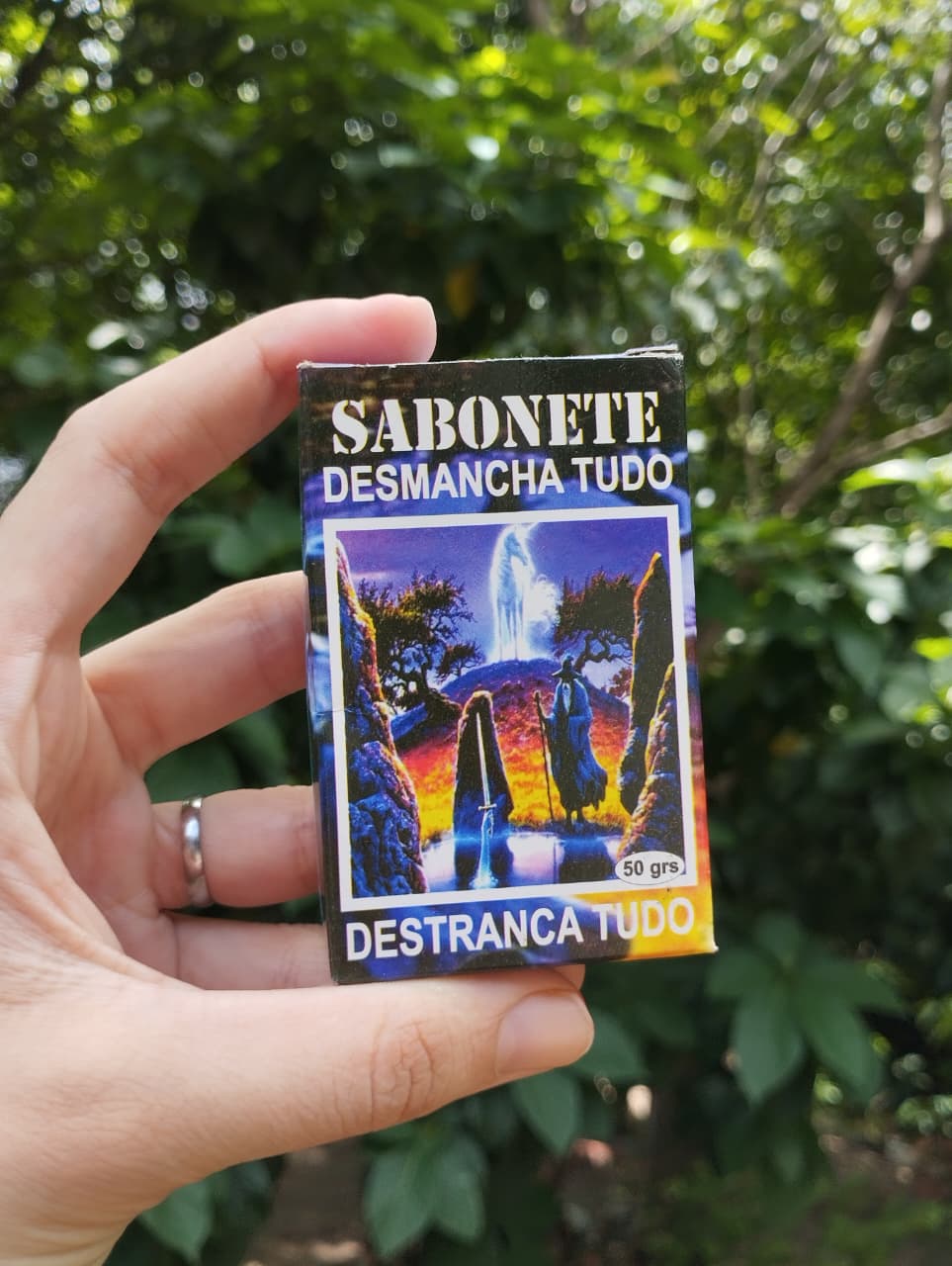 Sabonete Desmancha Tudo e Destranca Tudo