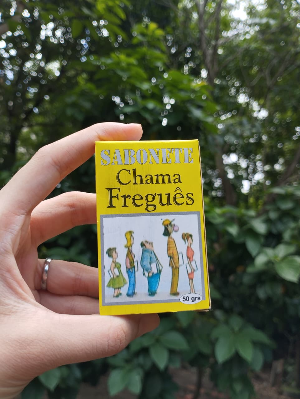 Sabonete Chama Freguês