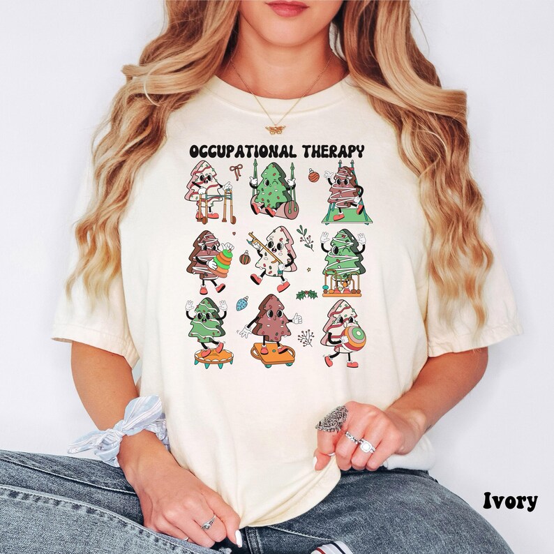 Occupational therapy shirt,occupational therapy Christmas shirt,occupational therapist Christmas shirt,OT Christmas shirt,OT holiday shirt