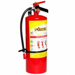 Extintor Cilindro de Lámina de PQS Rojo … 9 kg