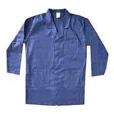 Bata 100% Algodón IPF Azul Marino