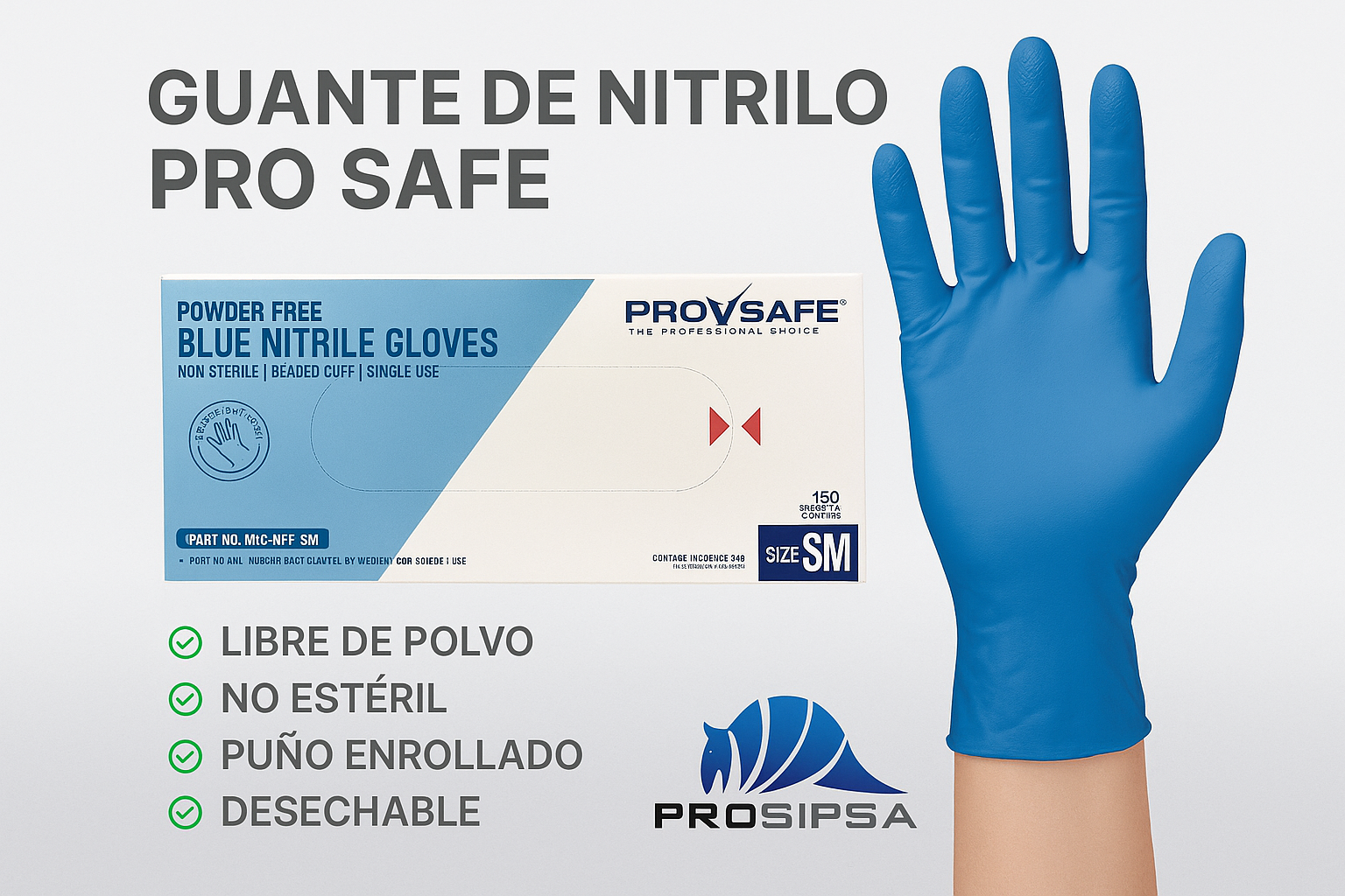Guante de Nitrilo Pro Safe