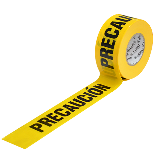 Banda de Precaución Amarilla 3″ x 300 m (pieza)
