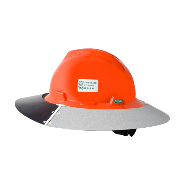 Visera de Protección Solar para Casco Ala Completa V-Gard MSA Natural 697410 